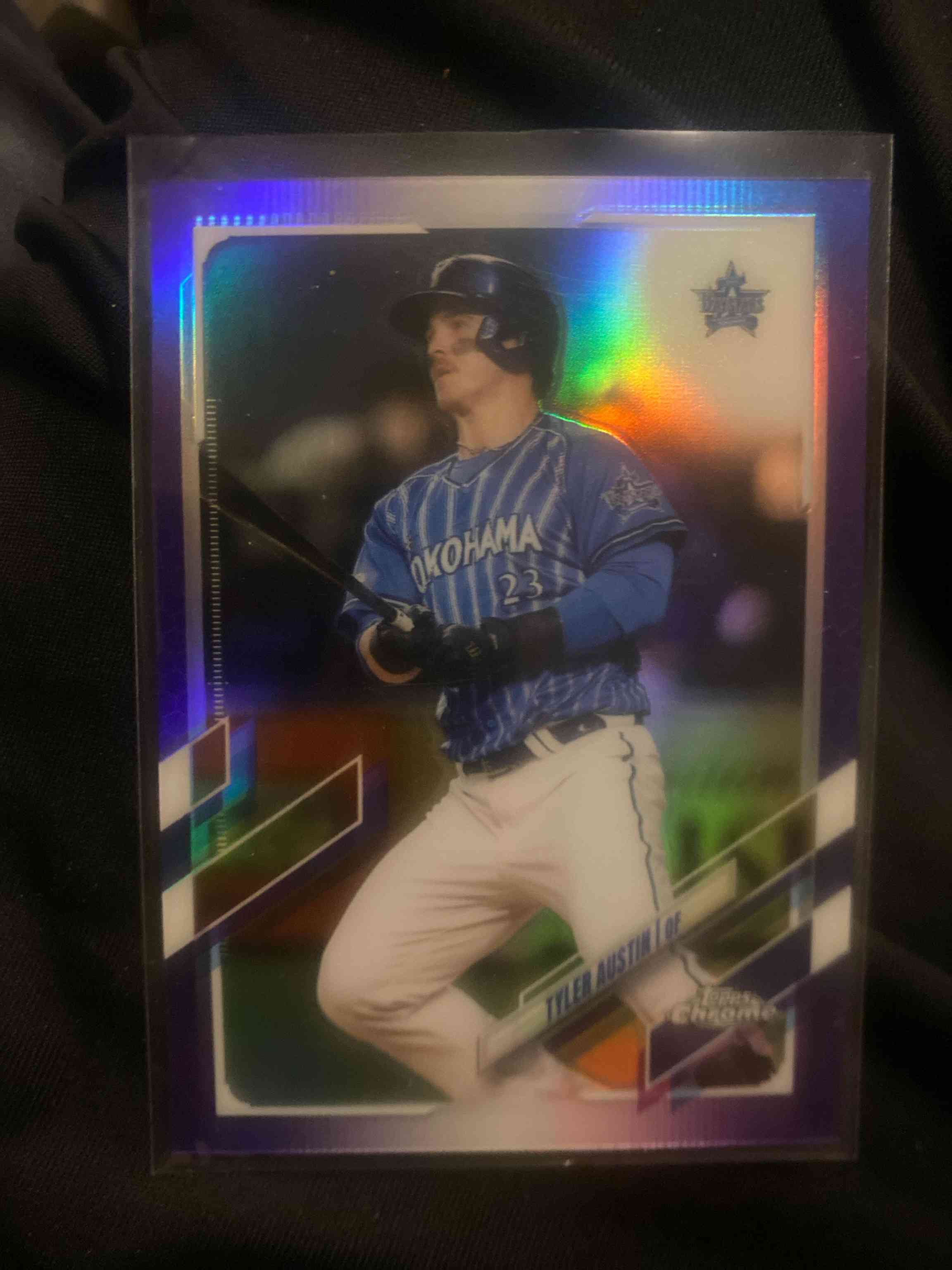 Image for 2021 topps npb nippon professional baseball green refractor /199 tyler austin