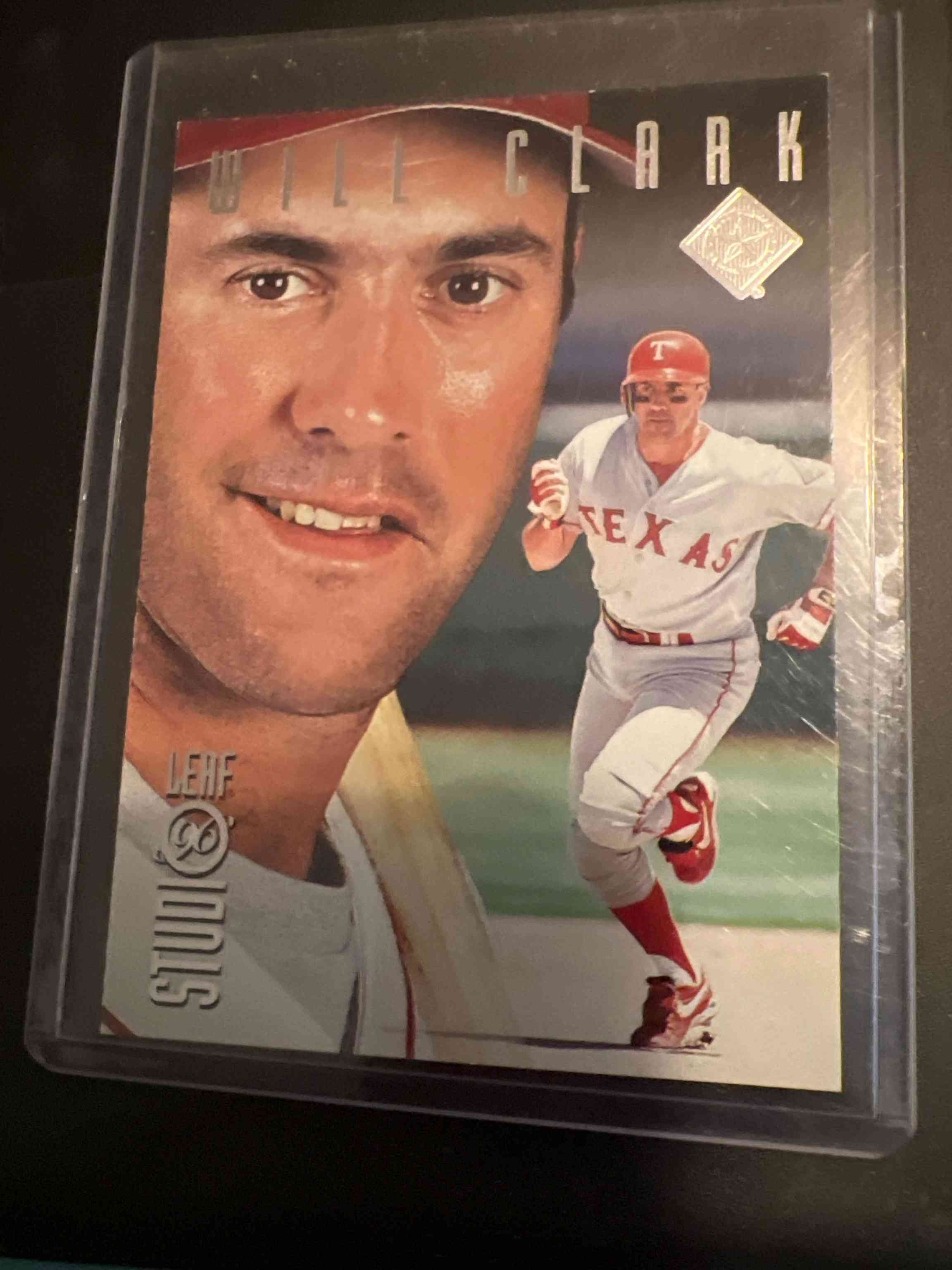 Image for 1996 leaf studio silver press proof parallel #42 will clark mint cond ssp 1/100