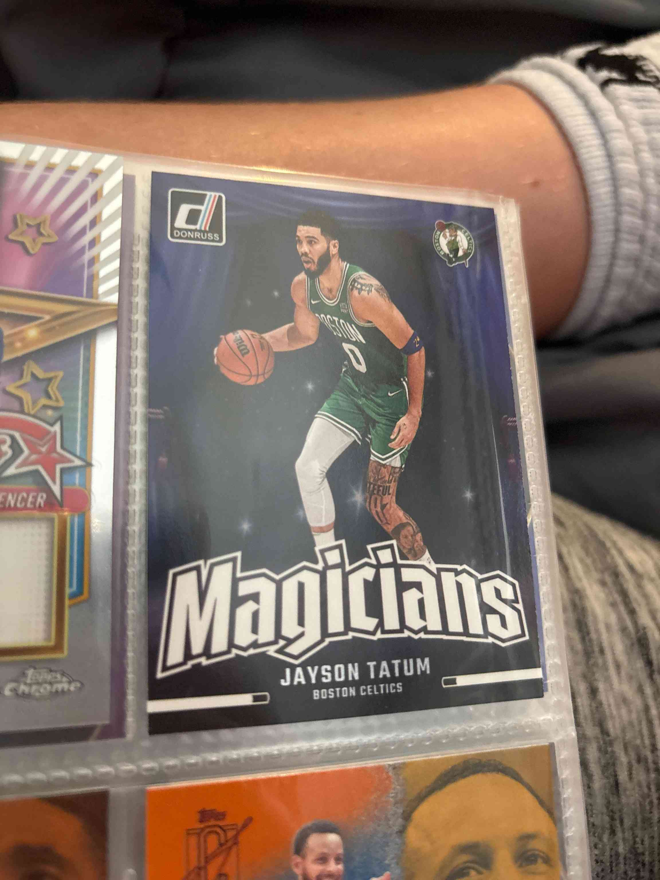 Image for 2024-25 panini donruss jayson tatum #4