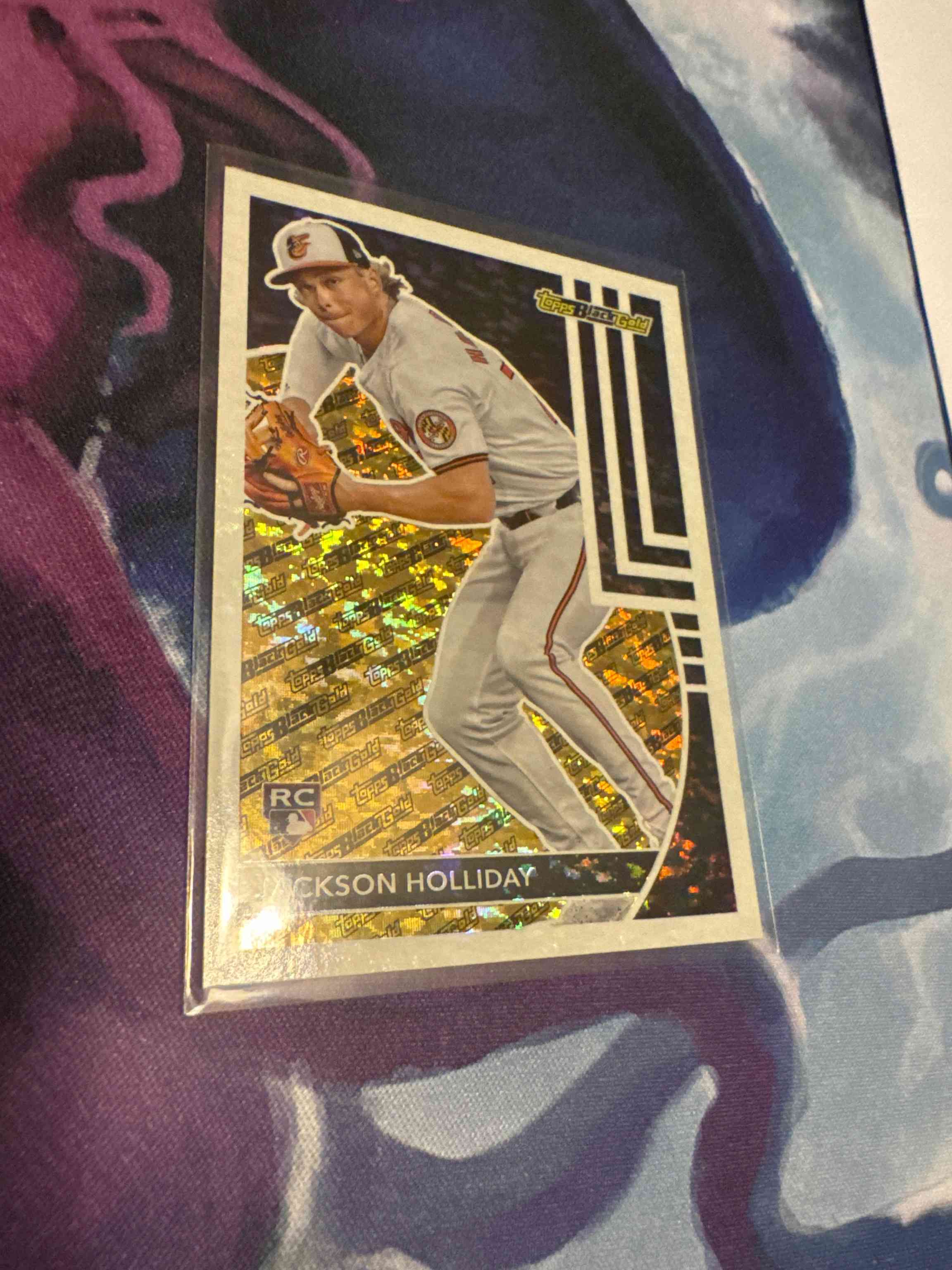 Image for 2024 topps update series black gold jackson holiday #bg-24