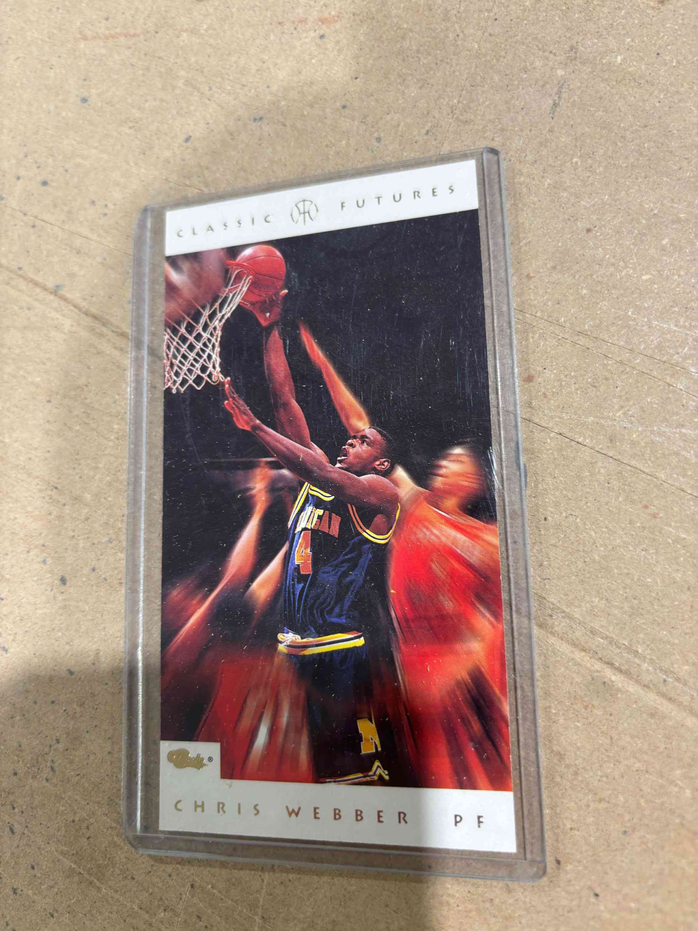 Image for 1993-94 Classic Futures Base Chris Webber #1