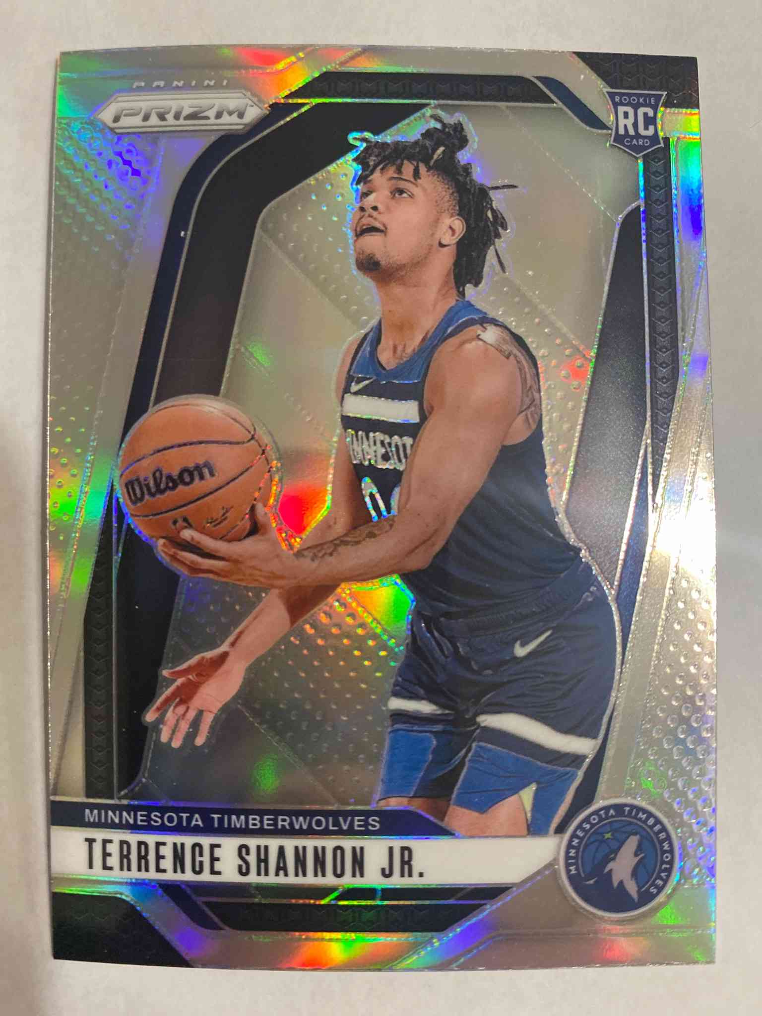 Image for 2024-25 panini prizm silver terrence shannon jr #224
