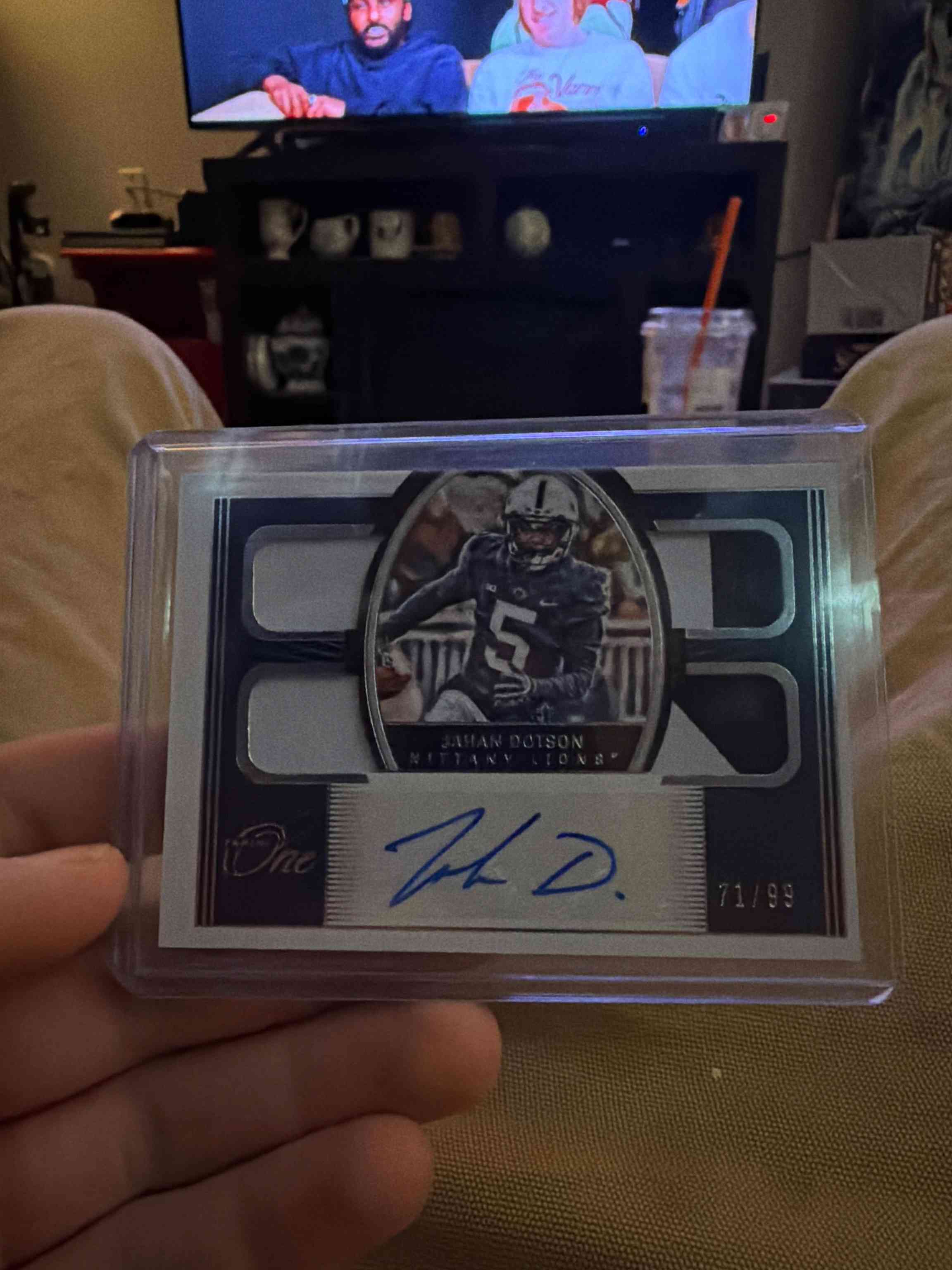 Image for 🔥jahan dotson 2022 chronicles draft panini one rpa rookie patch auto /99🔥 rc