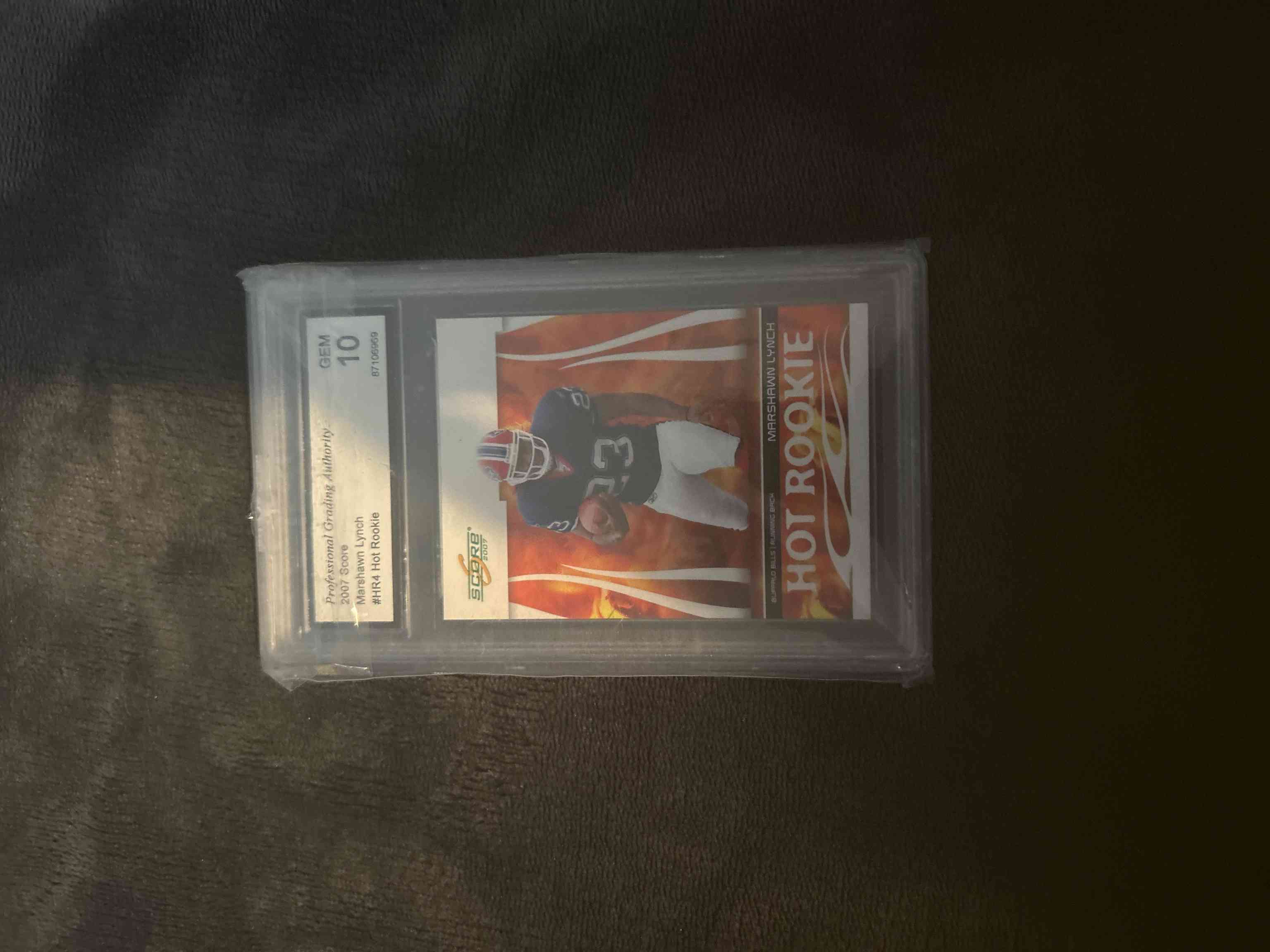 Image for 2007 Score Hot Rookies Marshawn Lynch #HR-4