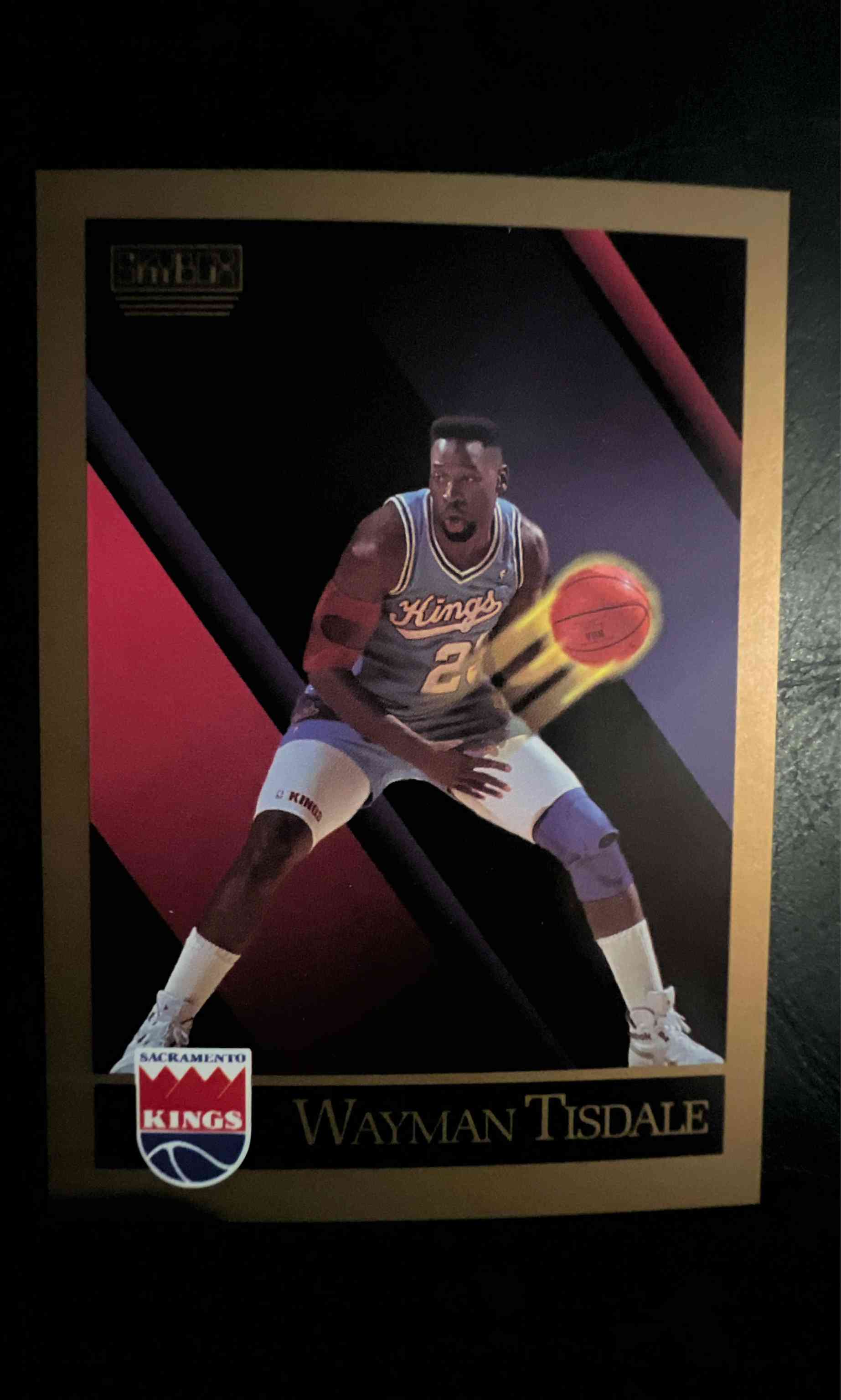 Image for 1990-91 skybox sacramento kings basketball card #251 wayman tisdale