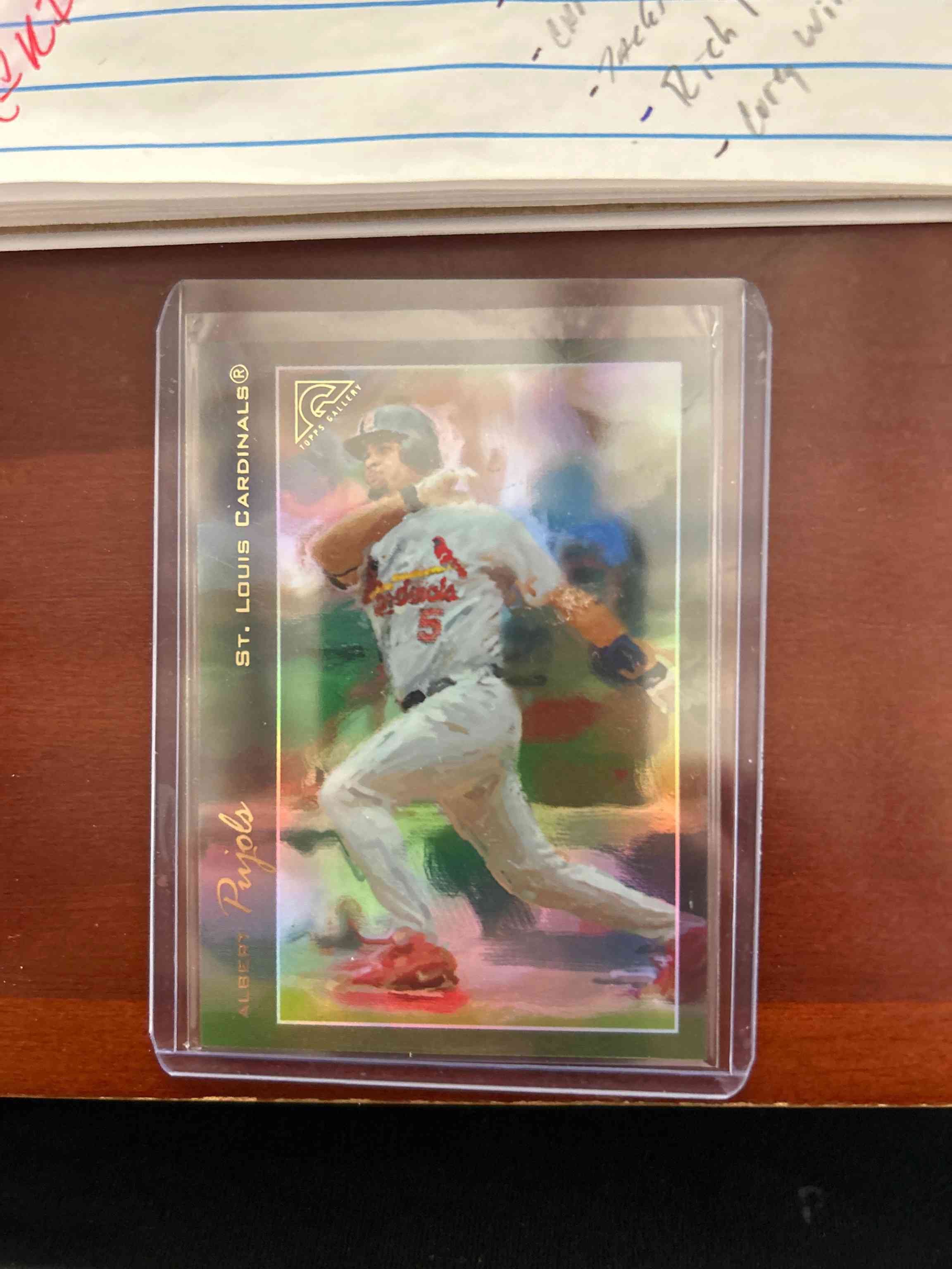 Image for 2005 topps gallery artist's proof albert pujols 5