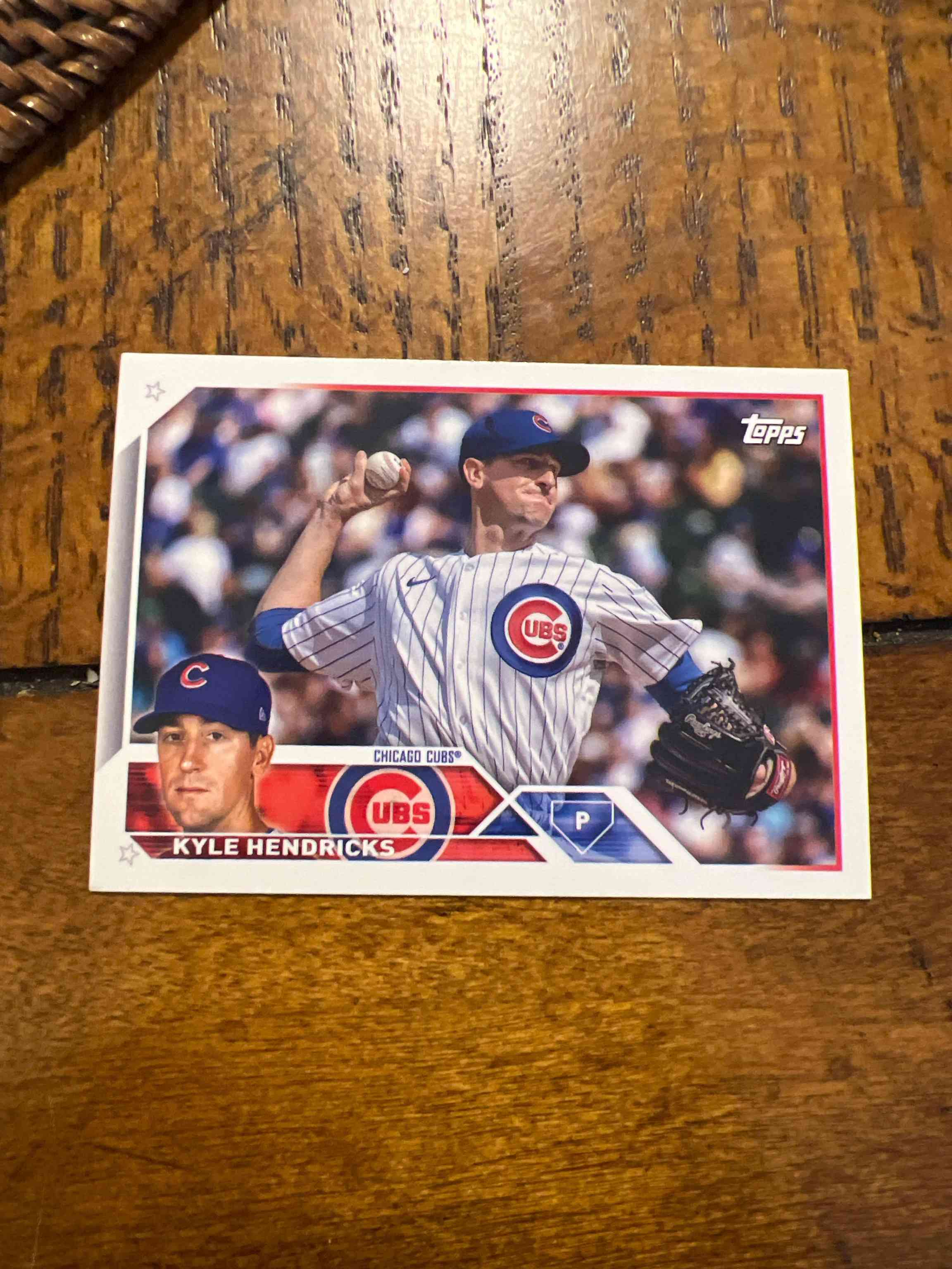 Image for 2023 Topps Chicago Cubs Base Kyle Hendricks #CHC-6