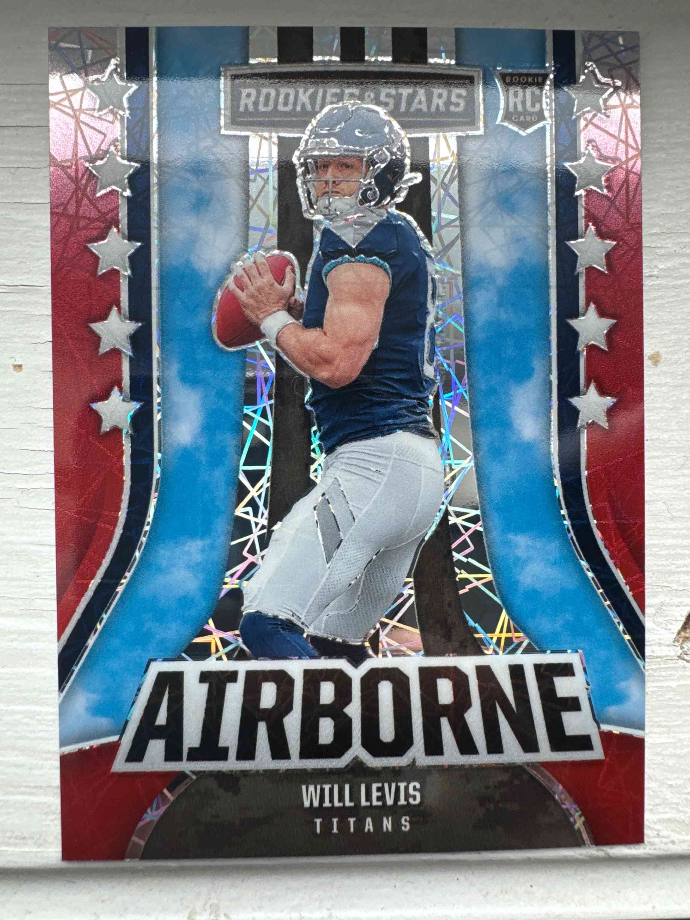 Image for 2023 Panini Rookies & Stars Airborne Longevity Will Levis #AI-29
