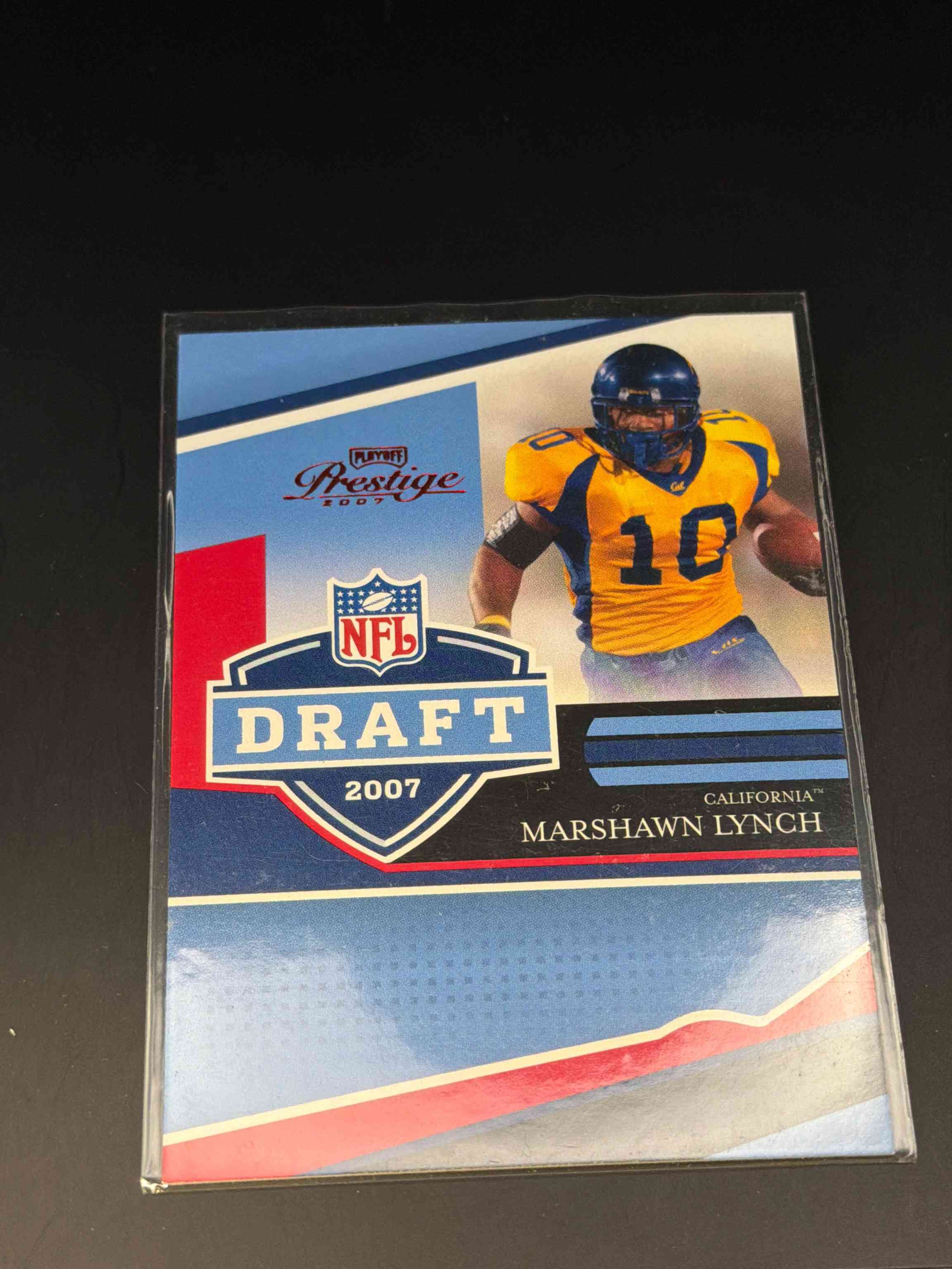 Image for 2007 playoff prestige nfl draft marshawn lynch #nfld-6 rookie rc {24e4}