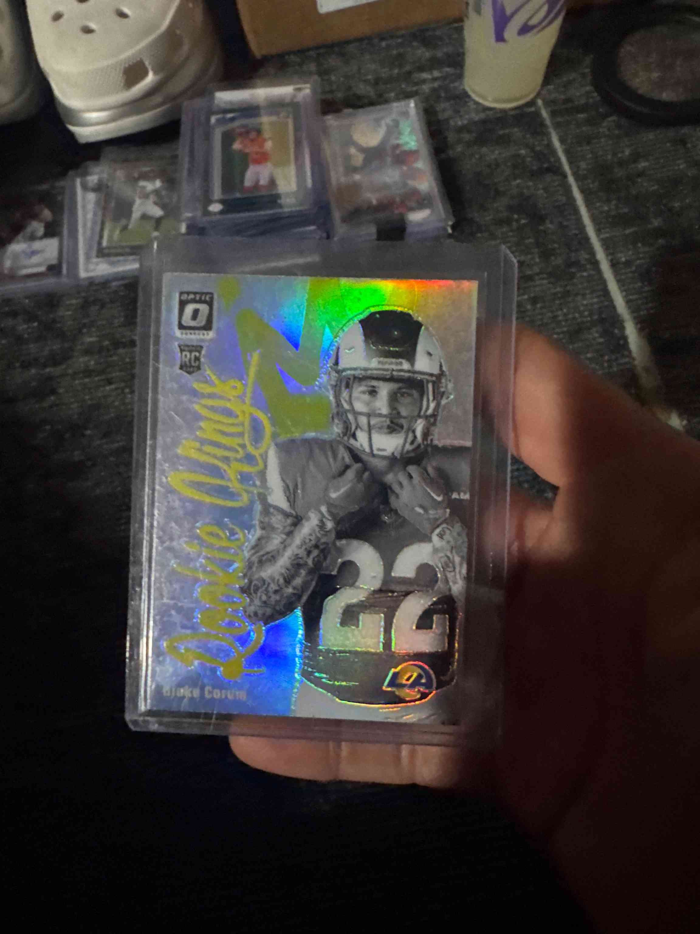 Image for 2024 optic rookie kings blake corum #9