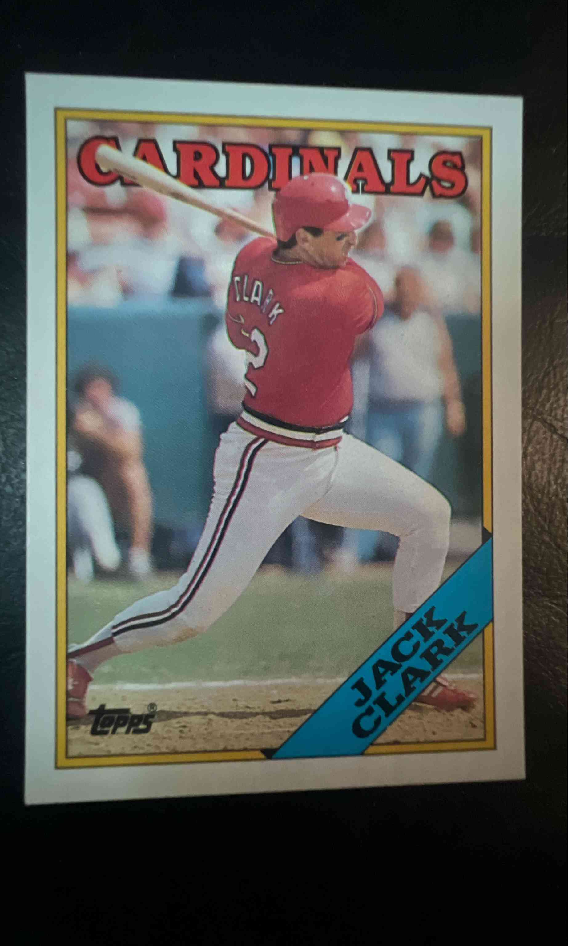 Image for jack clark #100 1988 topps baseball card