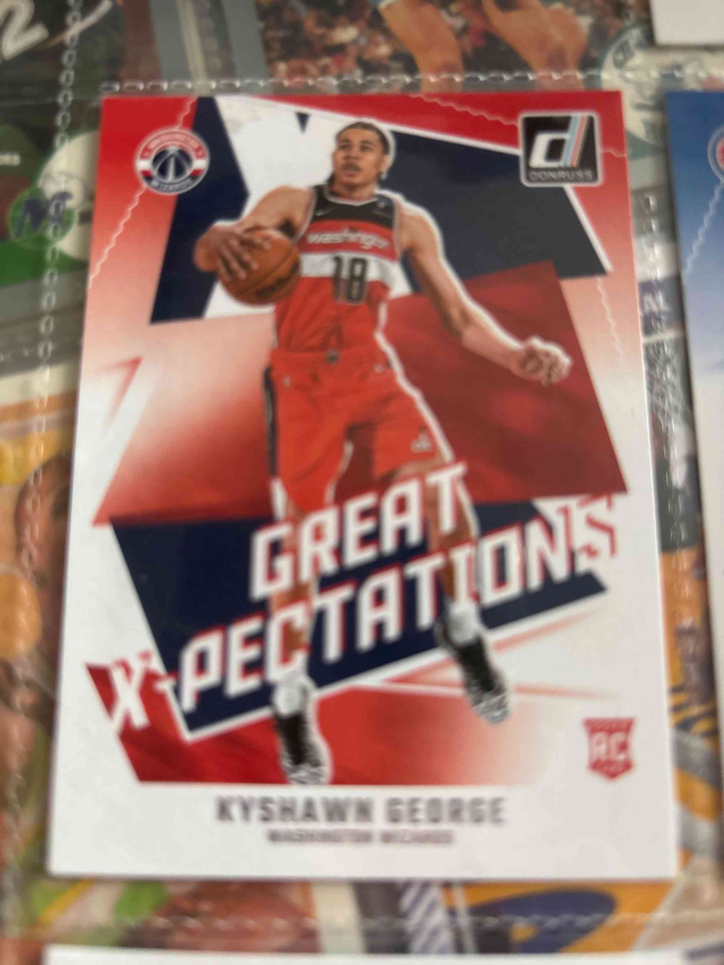 Image for 2024-25 Donruss Great X-Pectations Kyshawn George #24