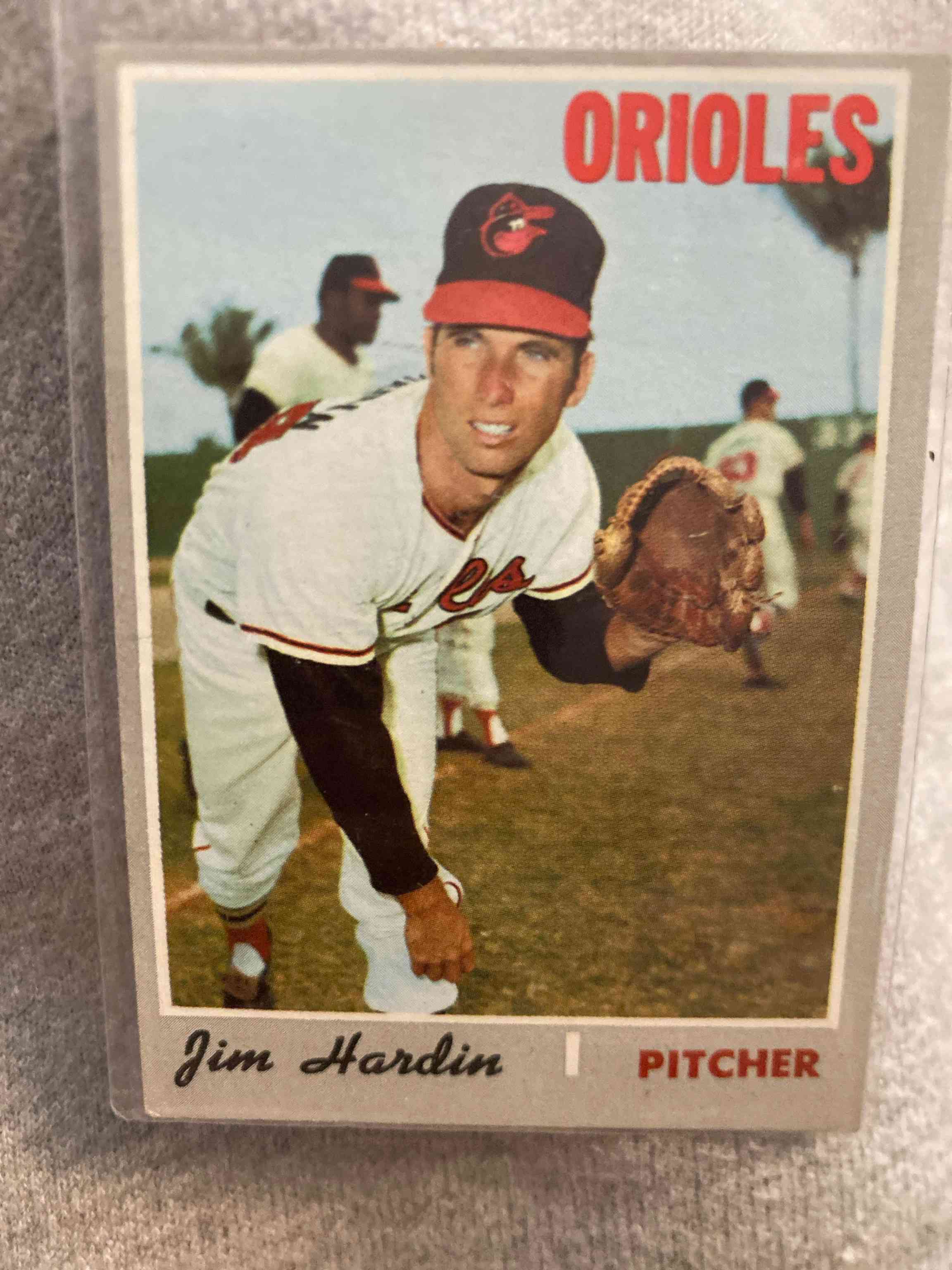 Image for 1970 topps #656 jim hardin orioles ex 499175 (kycards)