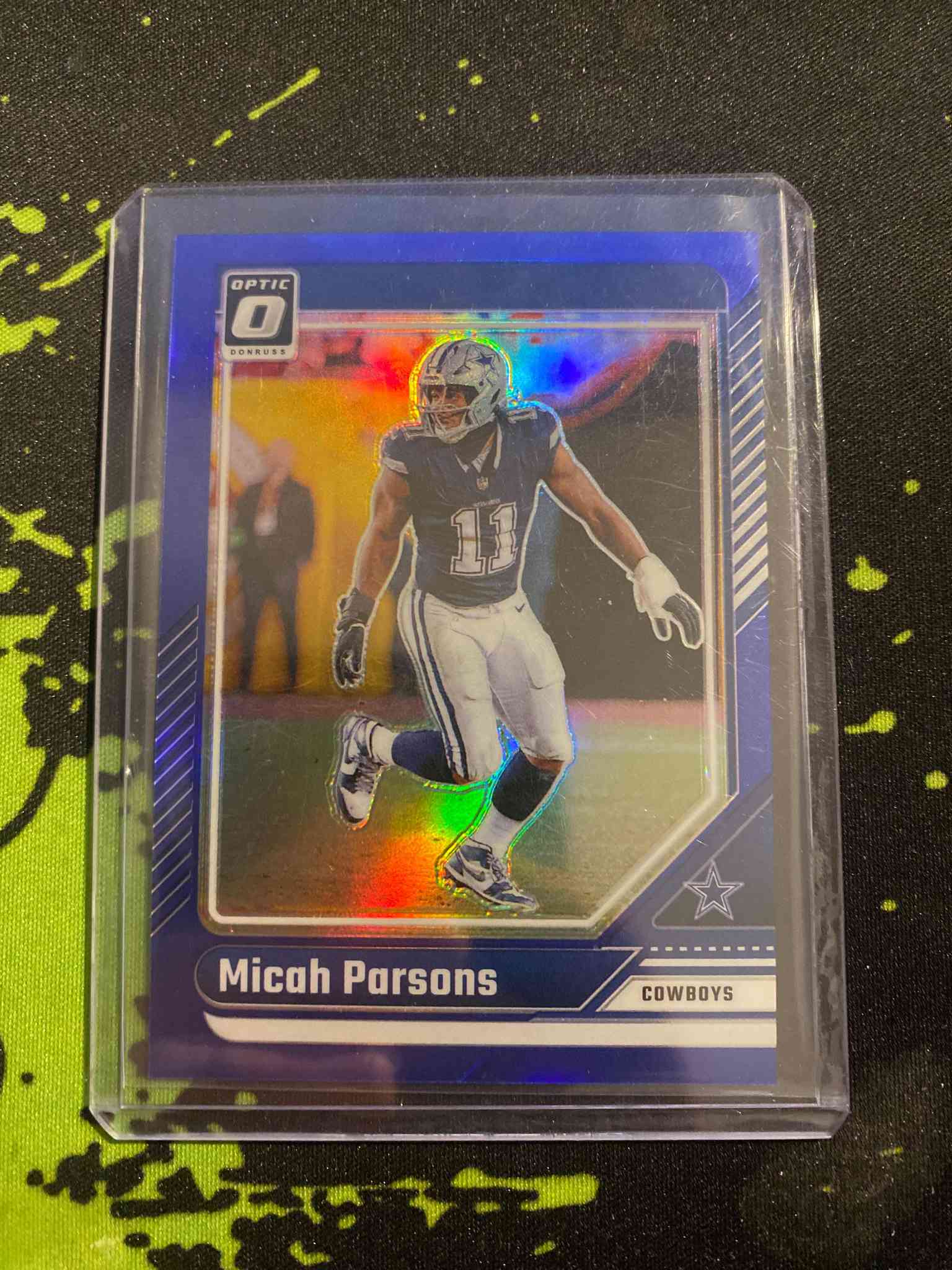Image for 2024 donruss optic blue micah parsons #56 /199
