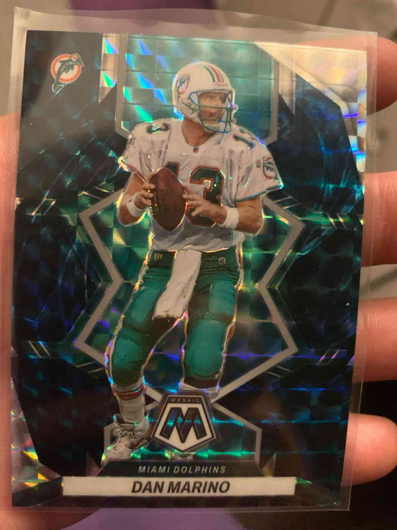 Image for 2022 mosaic dan marino # 126 genesis miami dolphins