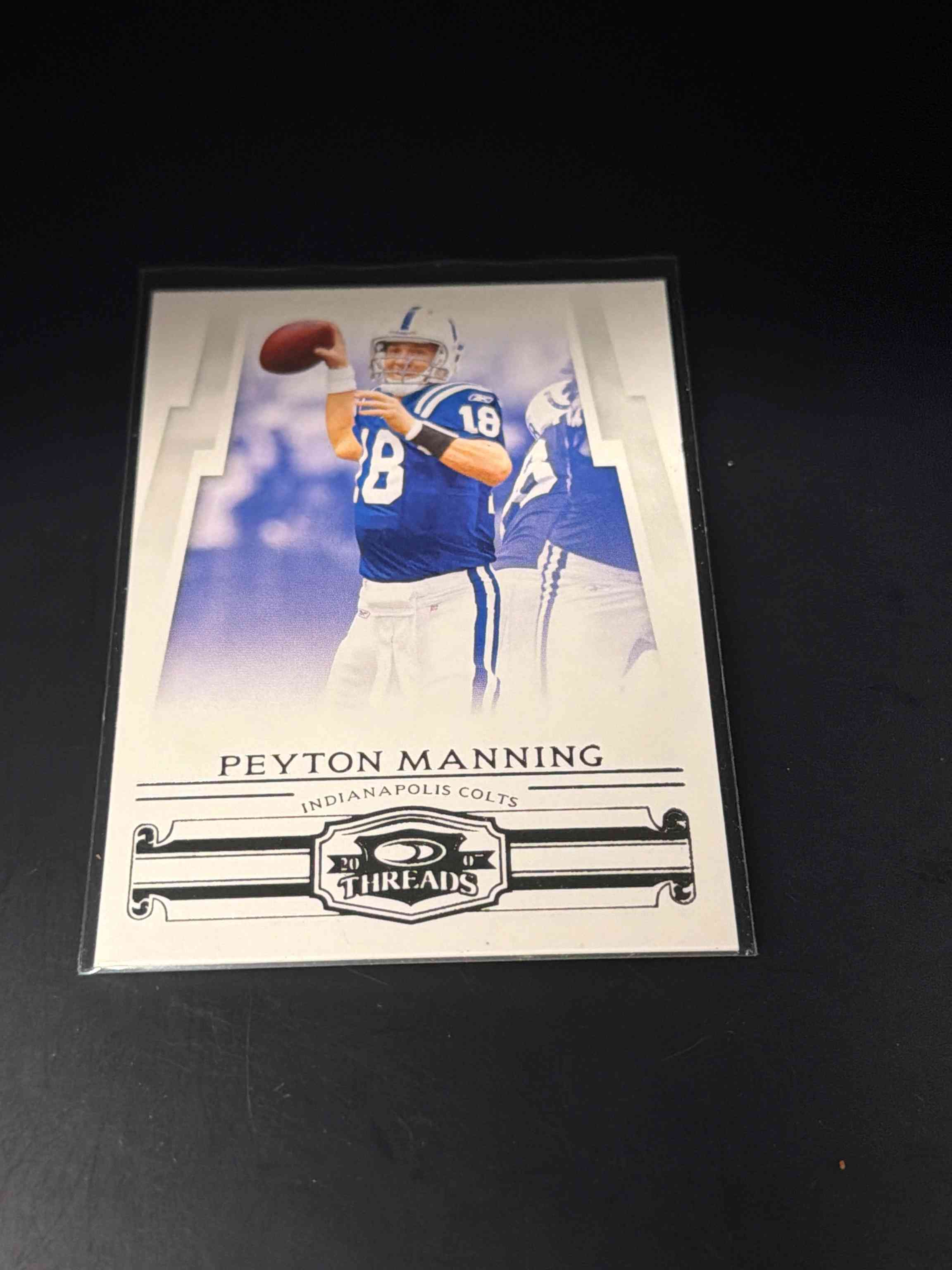 Image for 2007 Donruss Threads Peyton Manning #18 PSA 10 GEM MINT