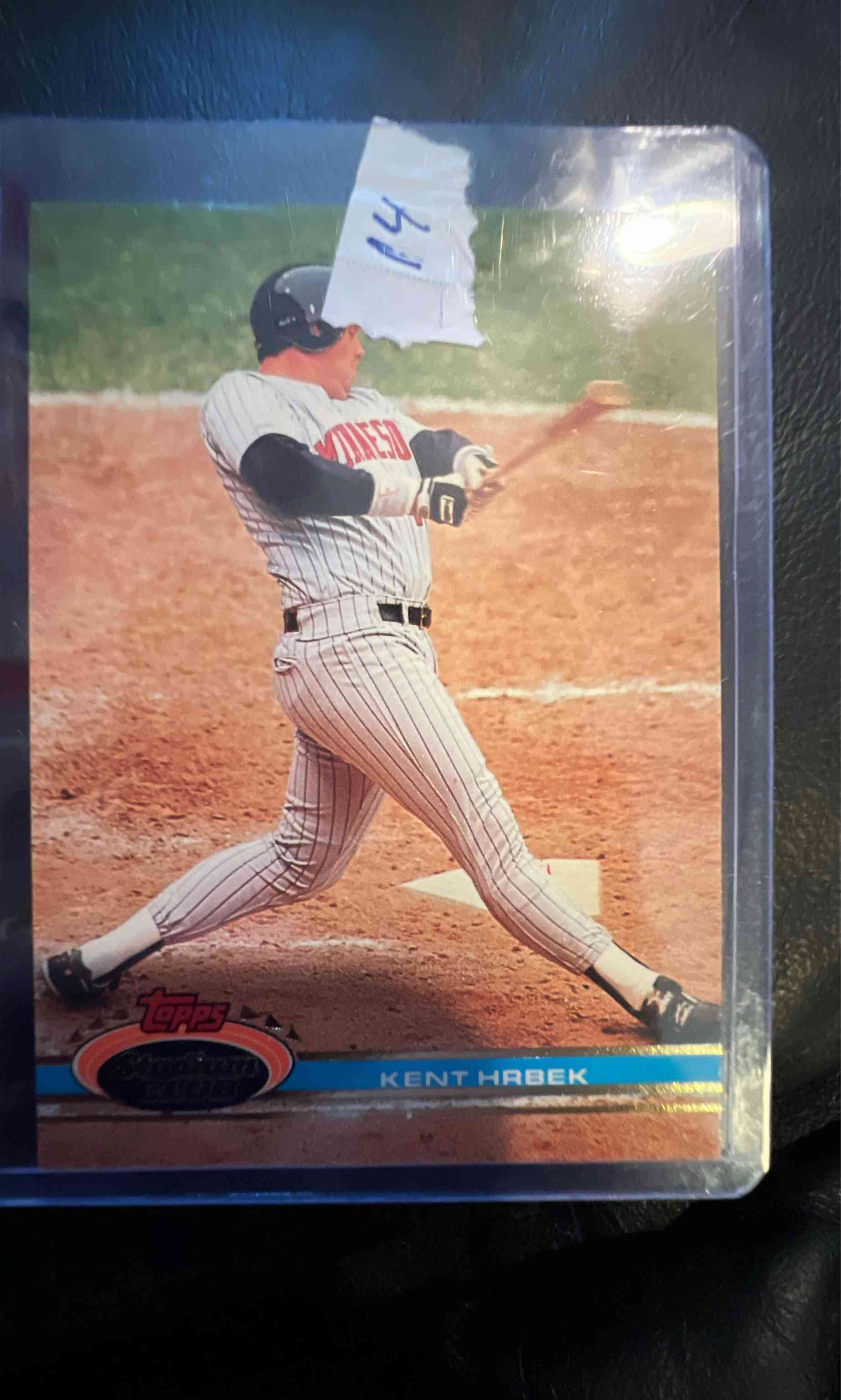 Image for 1991 Stadium Club Base Kent Hrbek #248