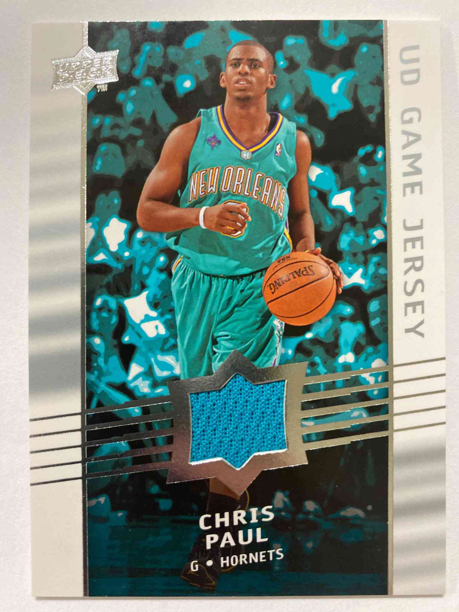 Image for 2008-09 Upper Deck UD Game Jerseys Chris Paul #GA-CP