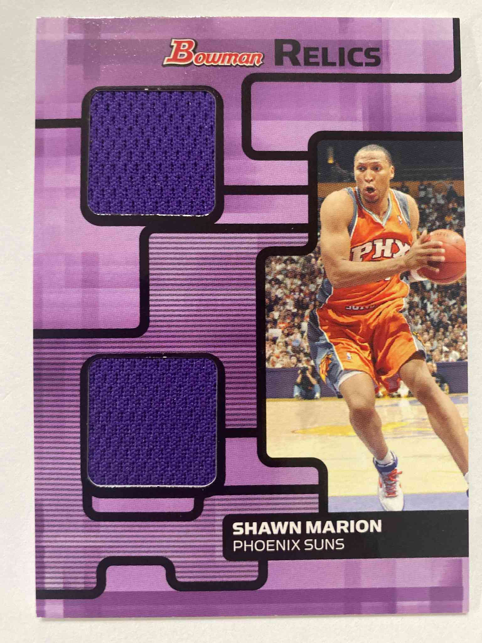 Image for 2007-08 Bowman Relics Dual Shawn Marion #BR-SM /199