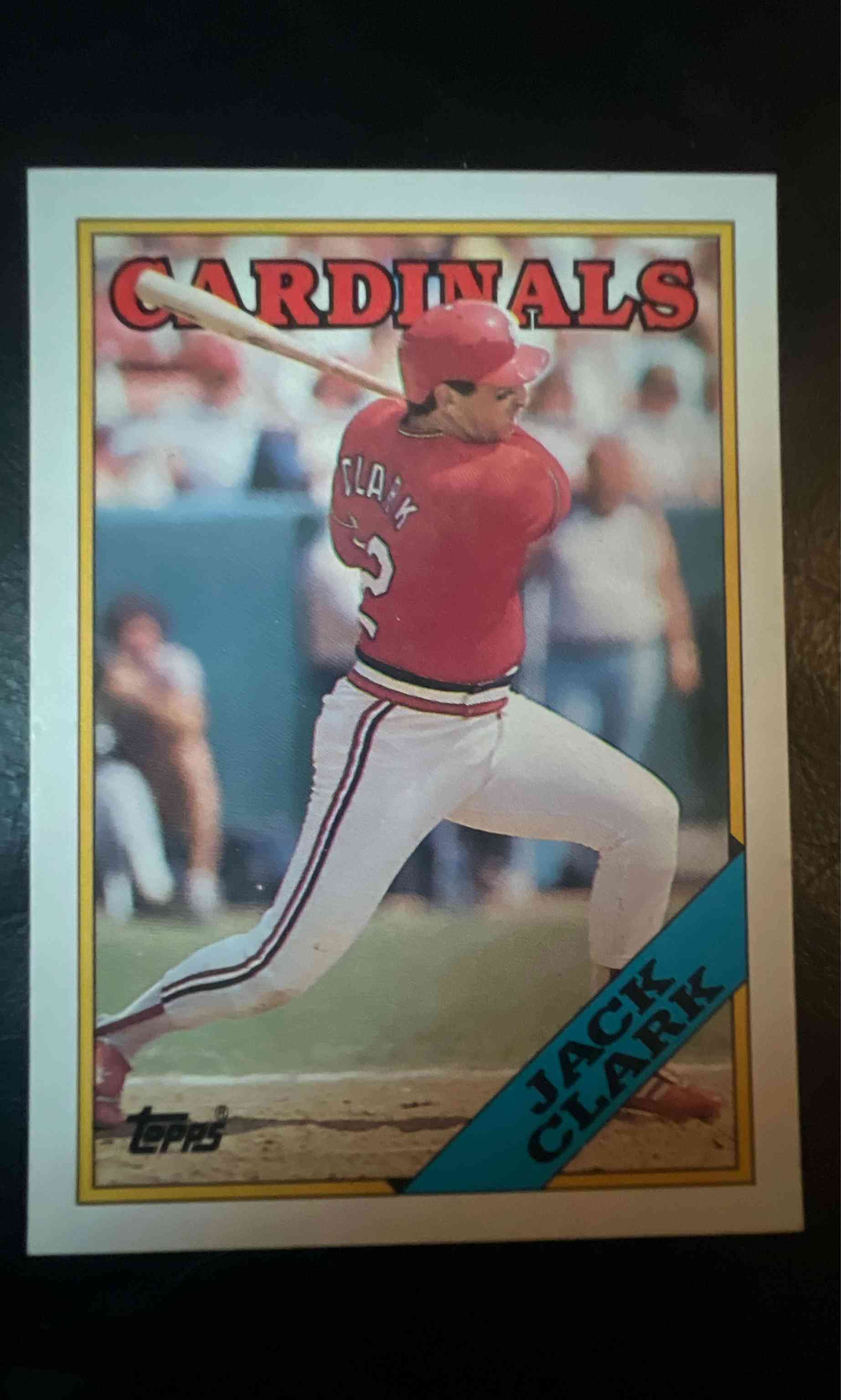Image for jack clark #100 1988 topps baseball card
