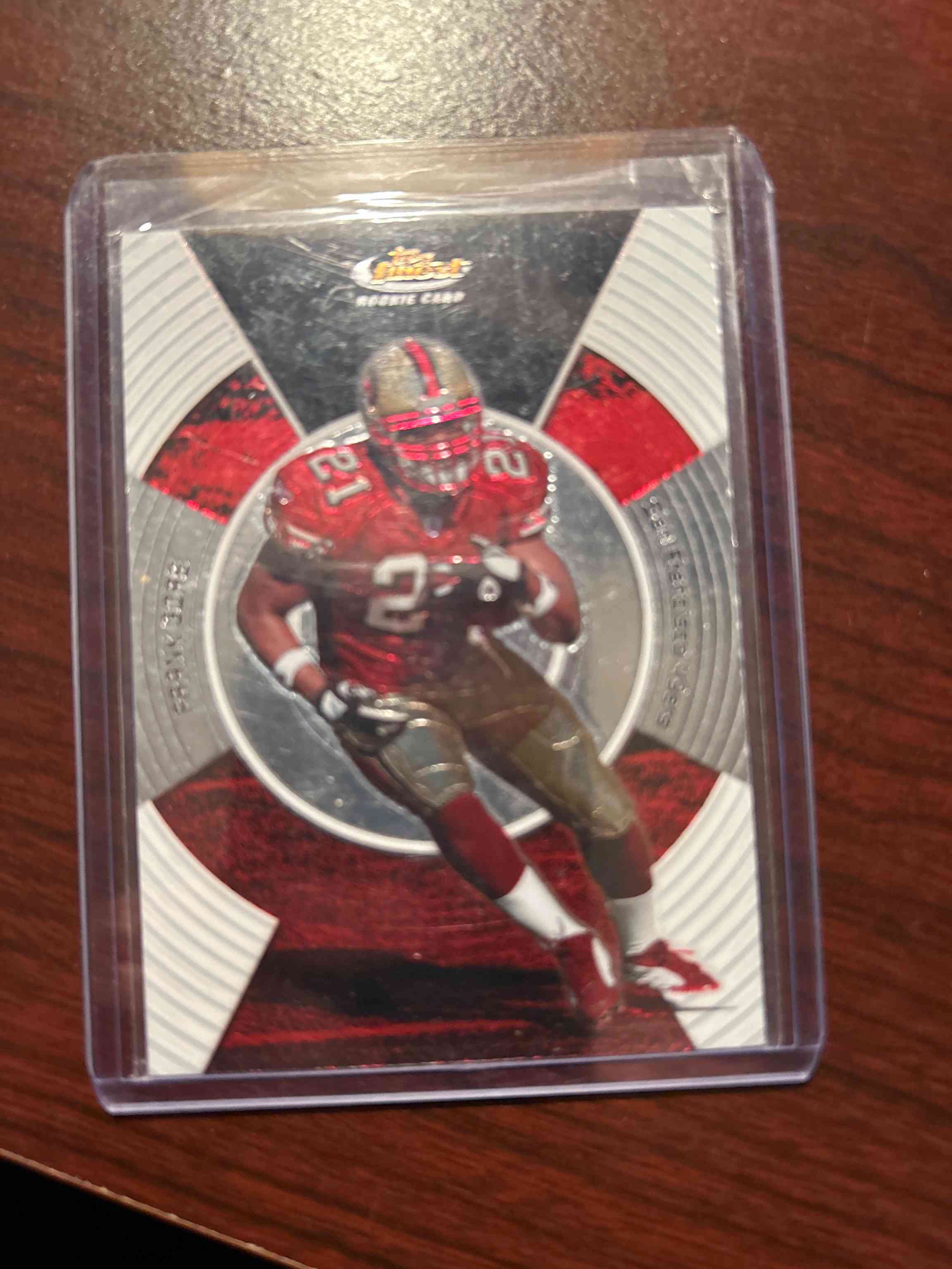 Image for 2005 topps finest - #121 frank gore (rc)