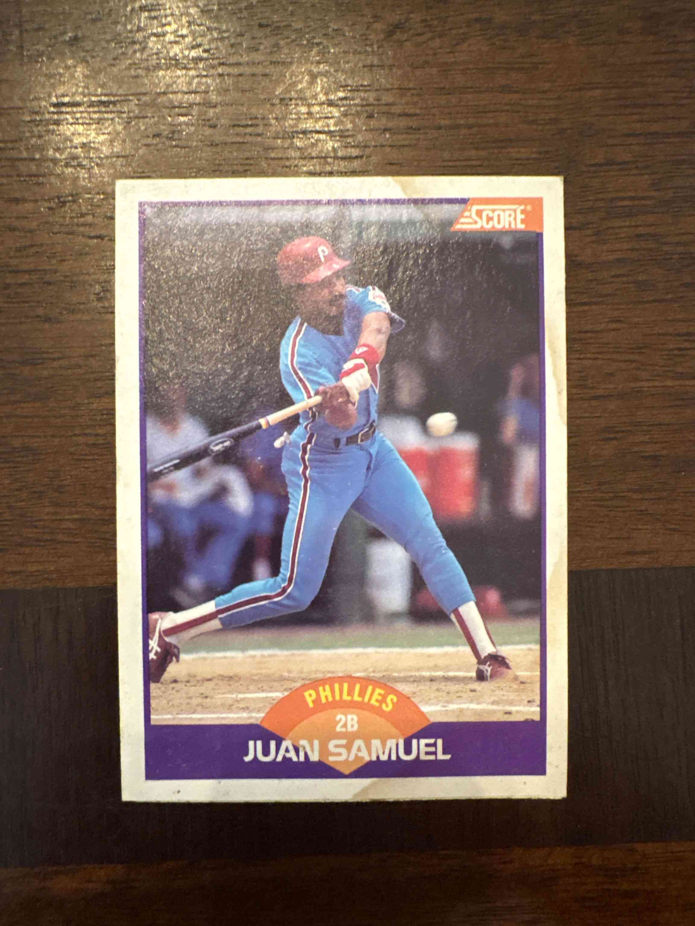 Image for 1989 Score Promos Juan Samuel #255