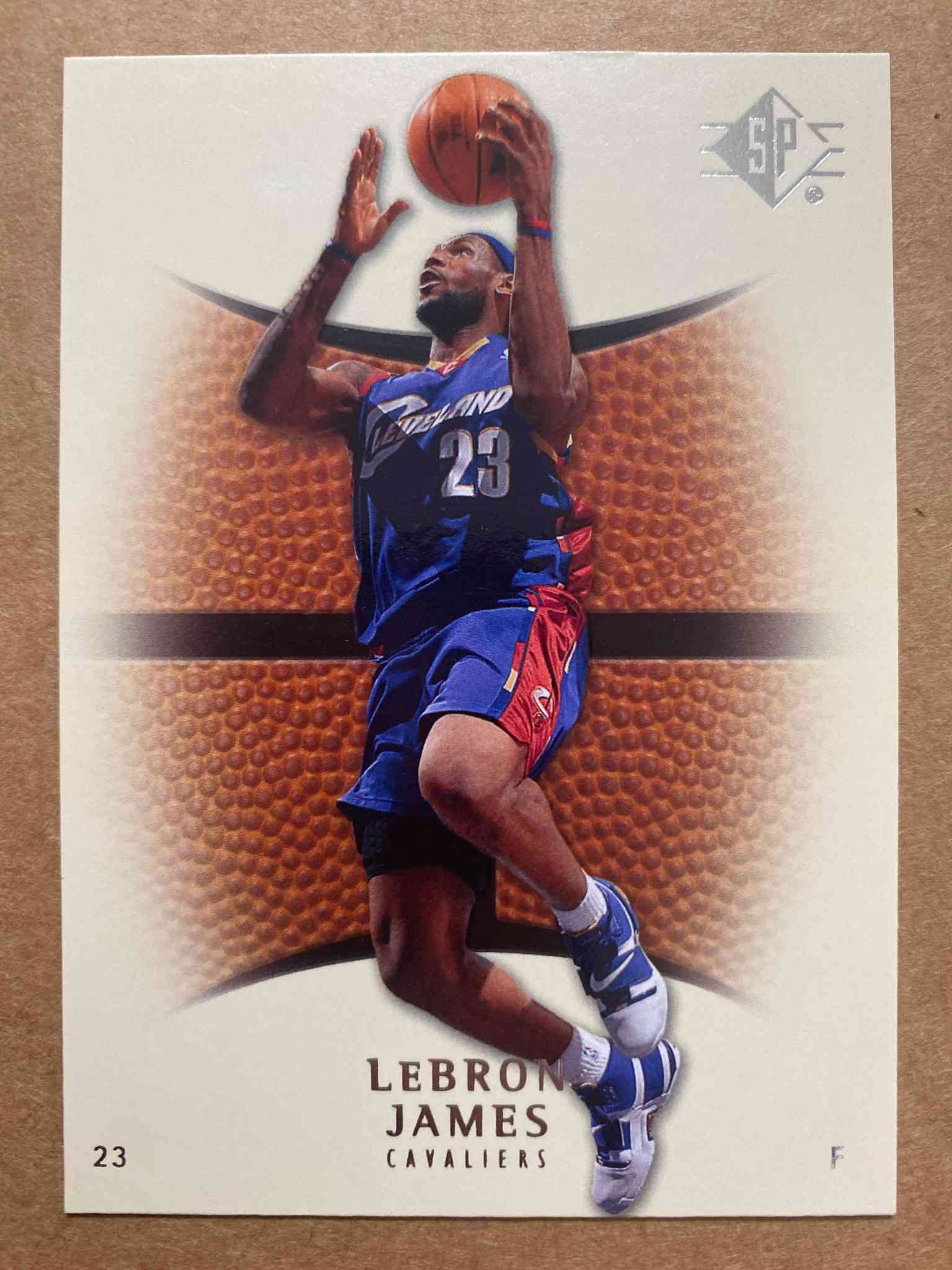 Image for 2007-08 SP Authentic Base LeBron James #78