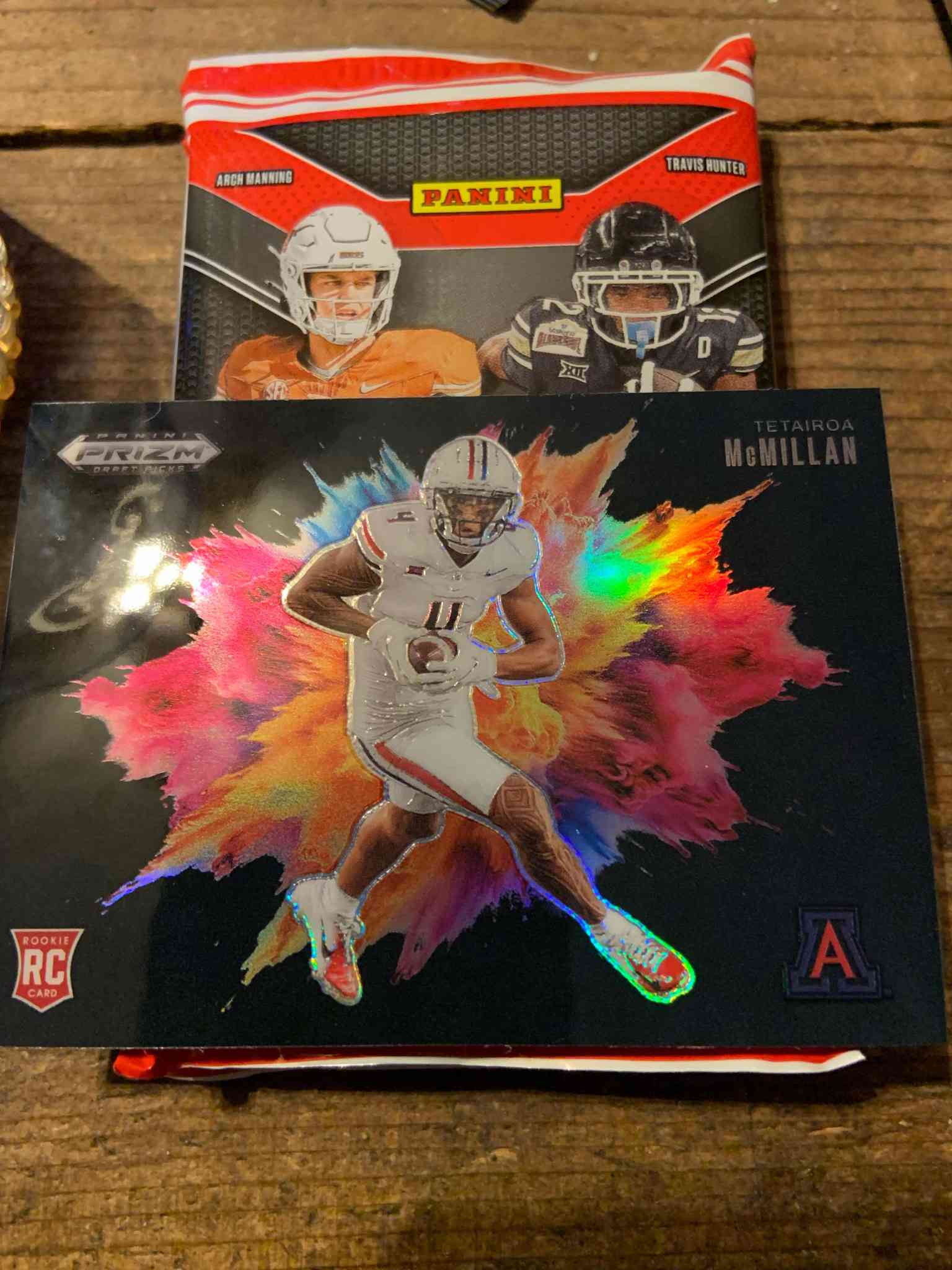 Image for 2025 prizm draft picks blast black tetairoa mcmillan