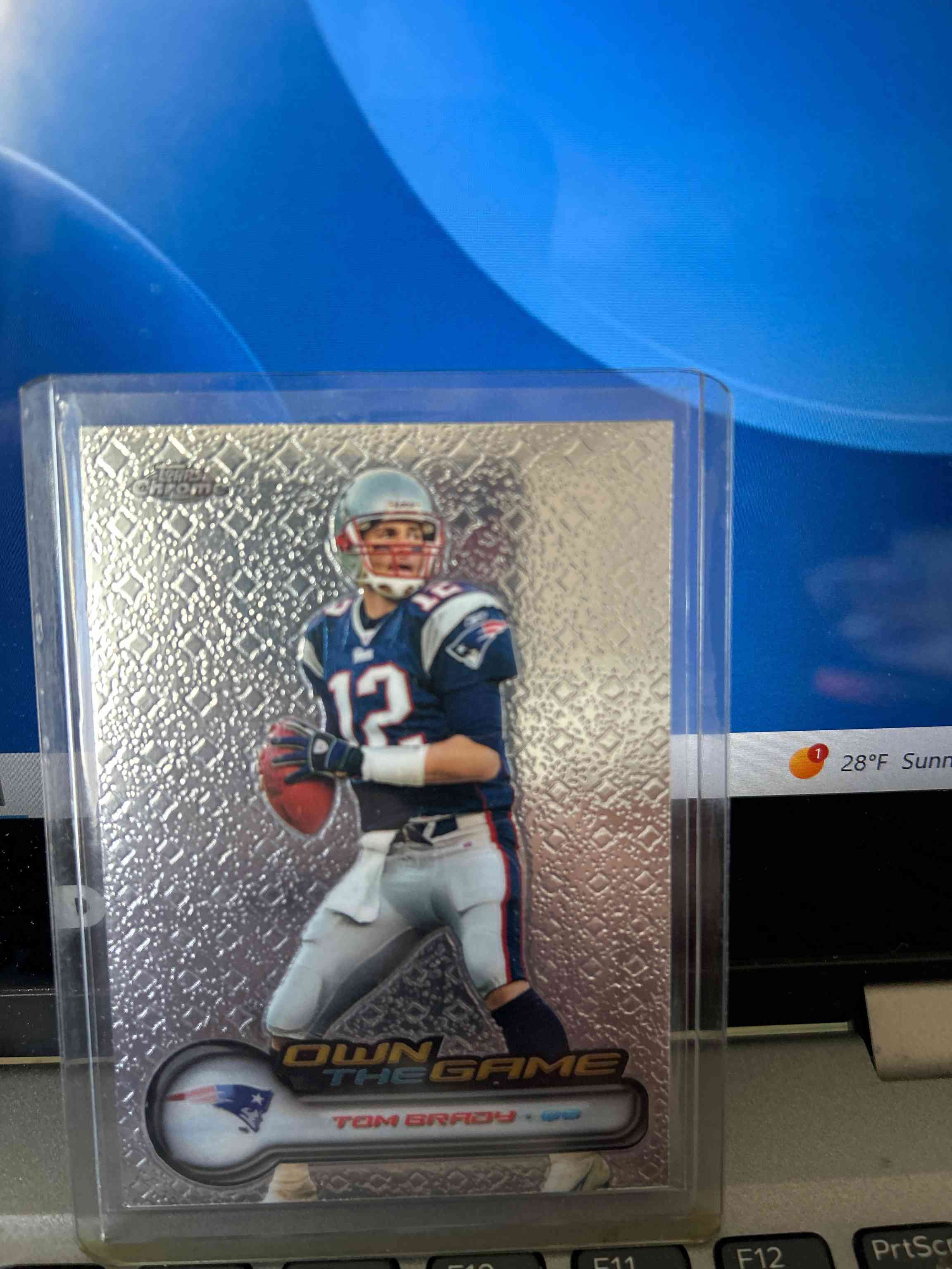 Image for tom brady 2006 topps chrome own the game #1 new england patriots sp gem psa 10
