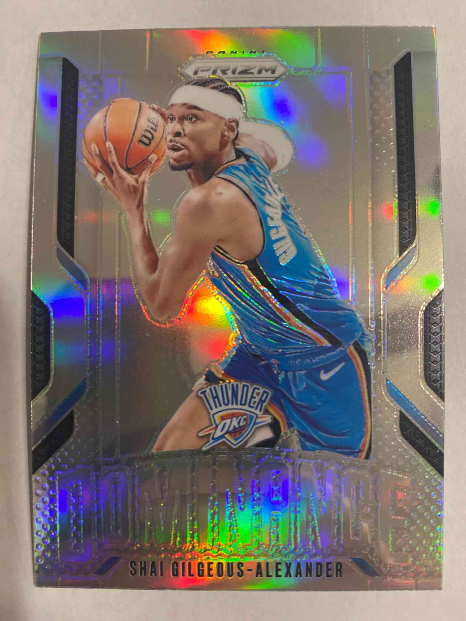 Image for 24-25 prizm dominance silver shai gilgeous-alexander #11