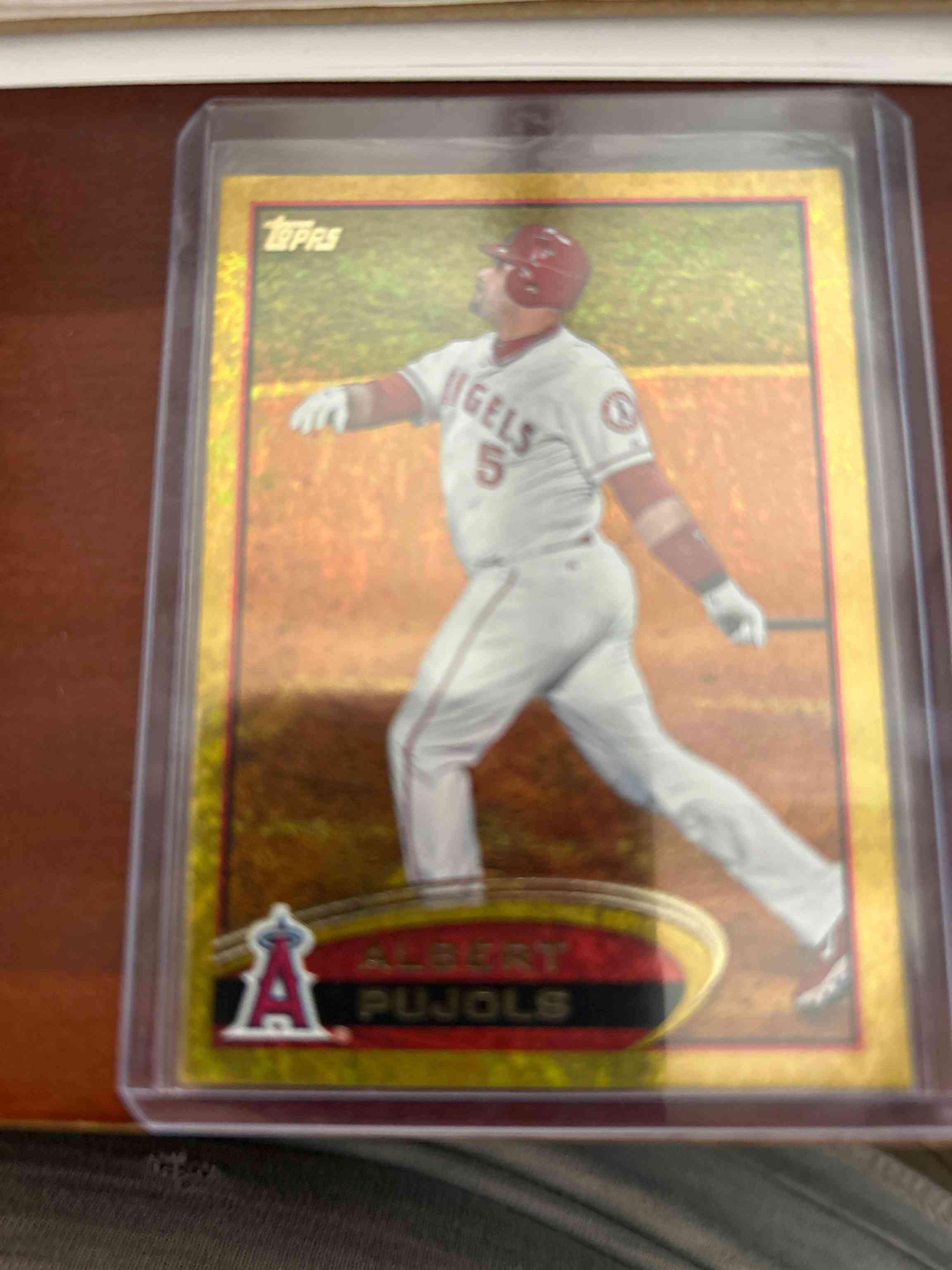Image for 2012 Topps Mini Gold Albert Pujols #331 /61