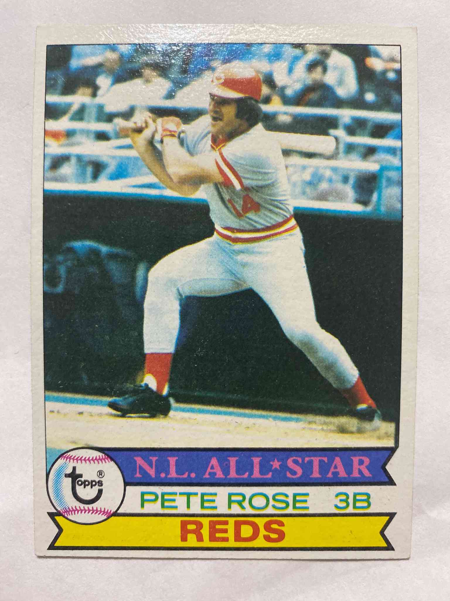 Image for 1979 topps #650 pete rose as ex 55664