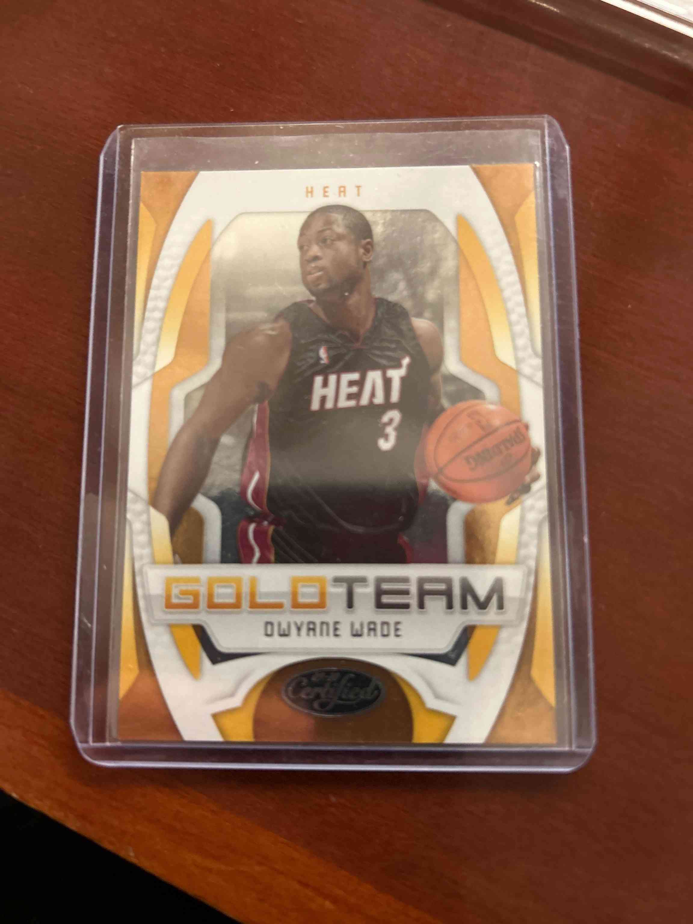 Image for 2009-10 panini certified mirror gold team dwyane wade 25/25 heat #2 a1