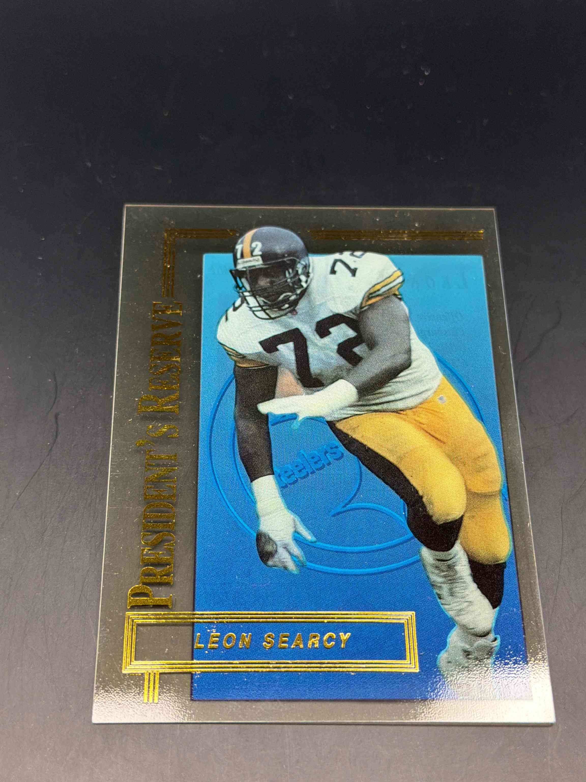 Image for 1996 collector's edge president's reserve leon searcy pittsburgh steelers #361