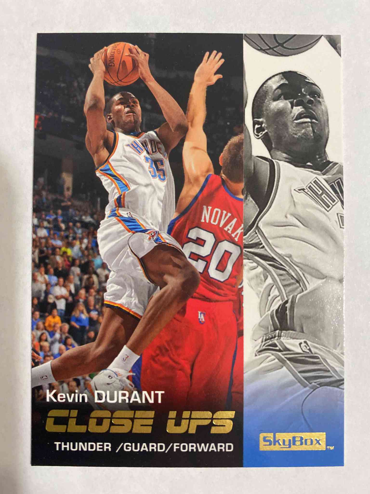 Image for 2008-09 skybox #197 kevin durant cu