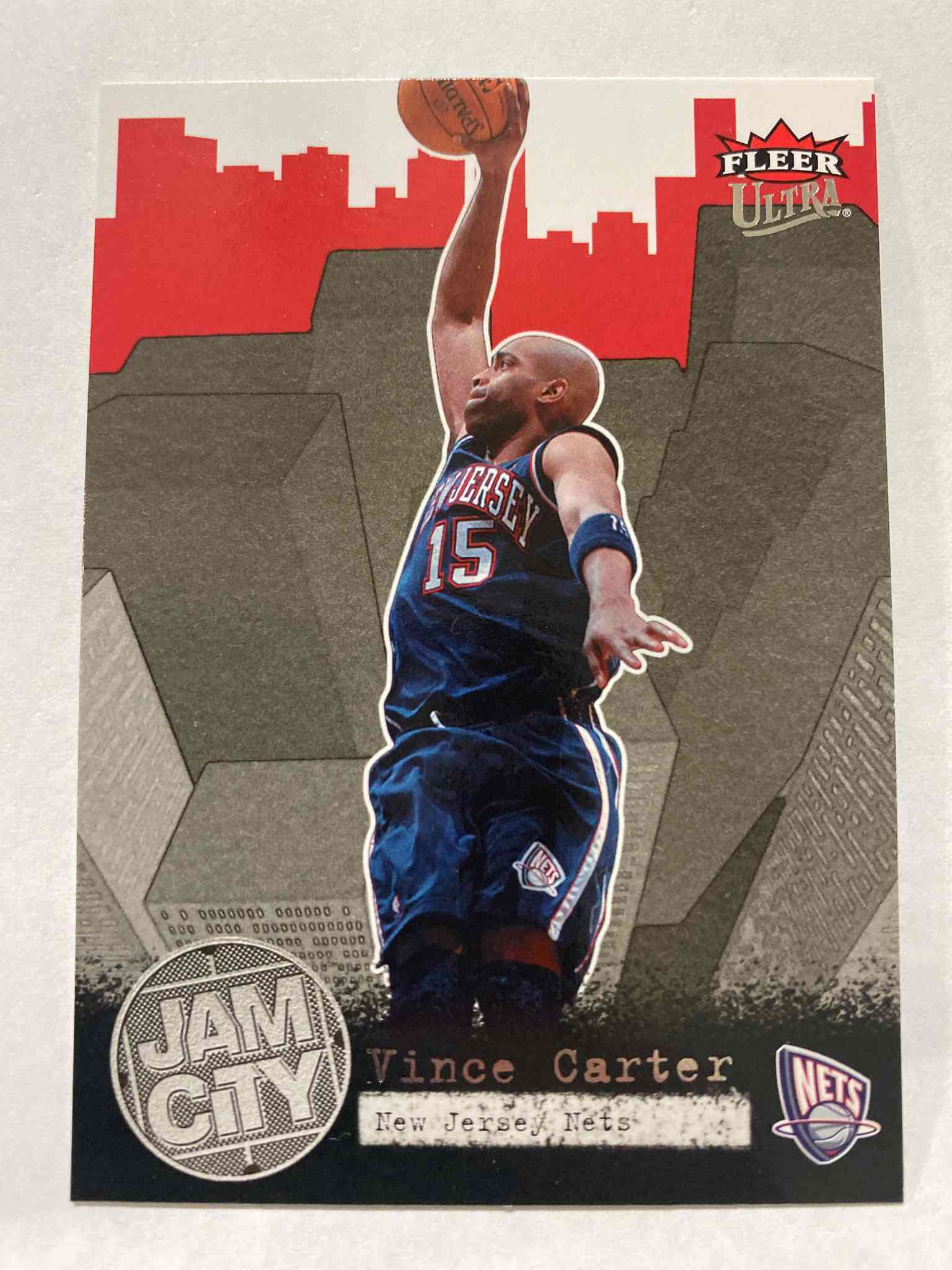 Image for 2007-08 fleer ultra jam city jc-20 vince carter