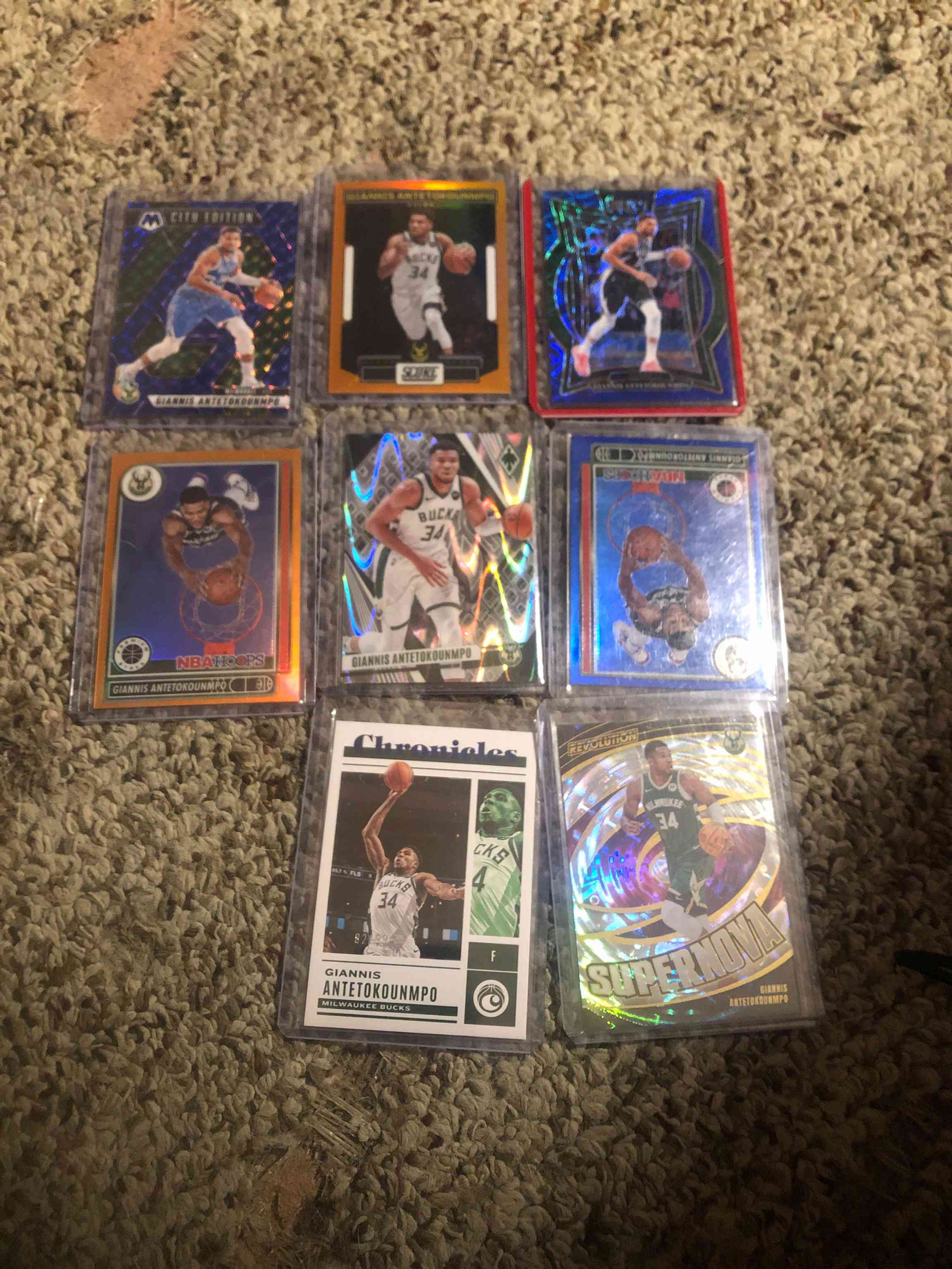 Image for 2024-25 panini select blue scope giannis antetokoumpo /249