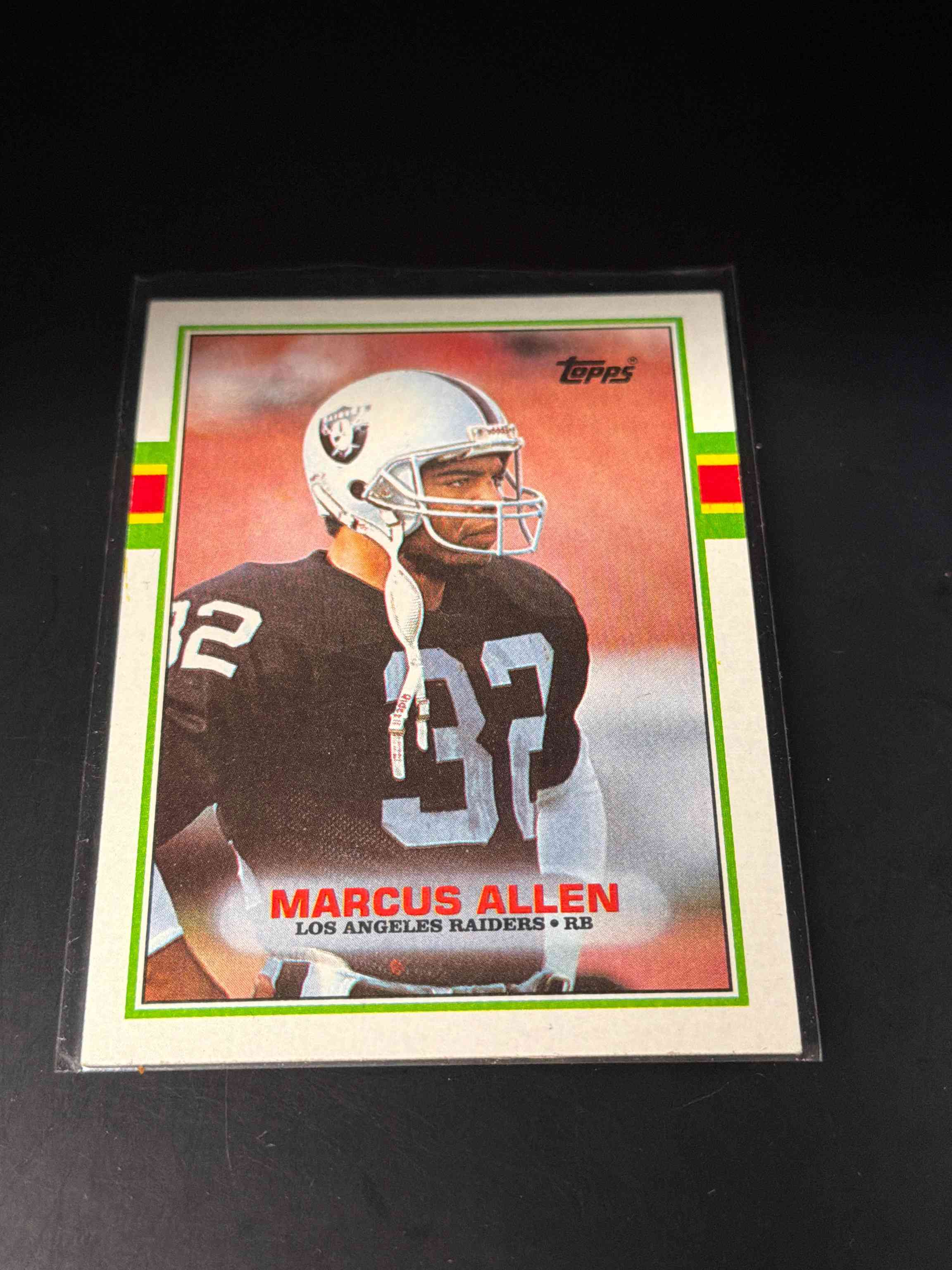Image for 1989 topps marcus allen #267 psa 7