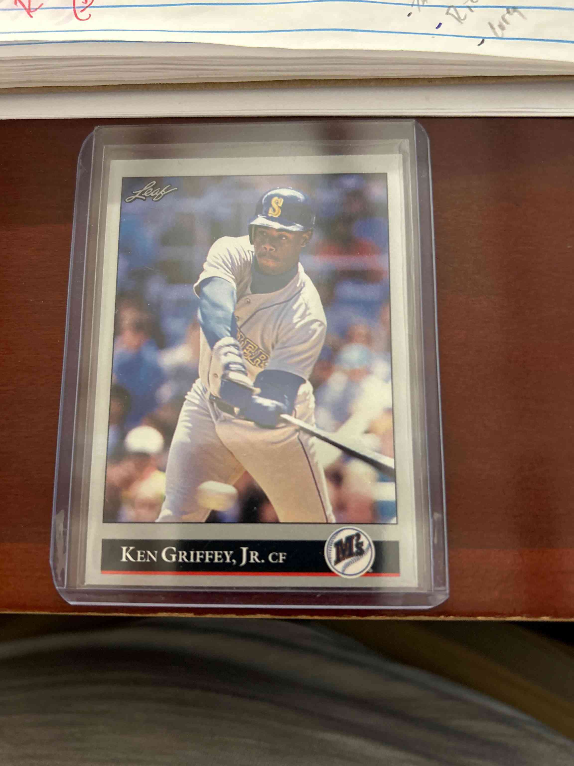 Image for 1992 leaf #392 ken griffey jr. mariners hof psa 10