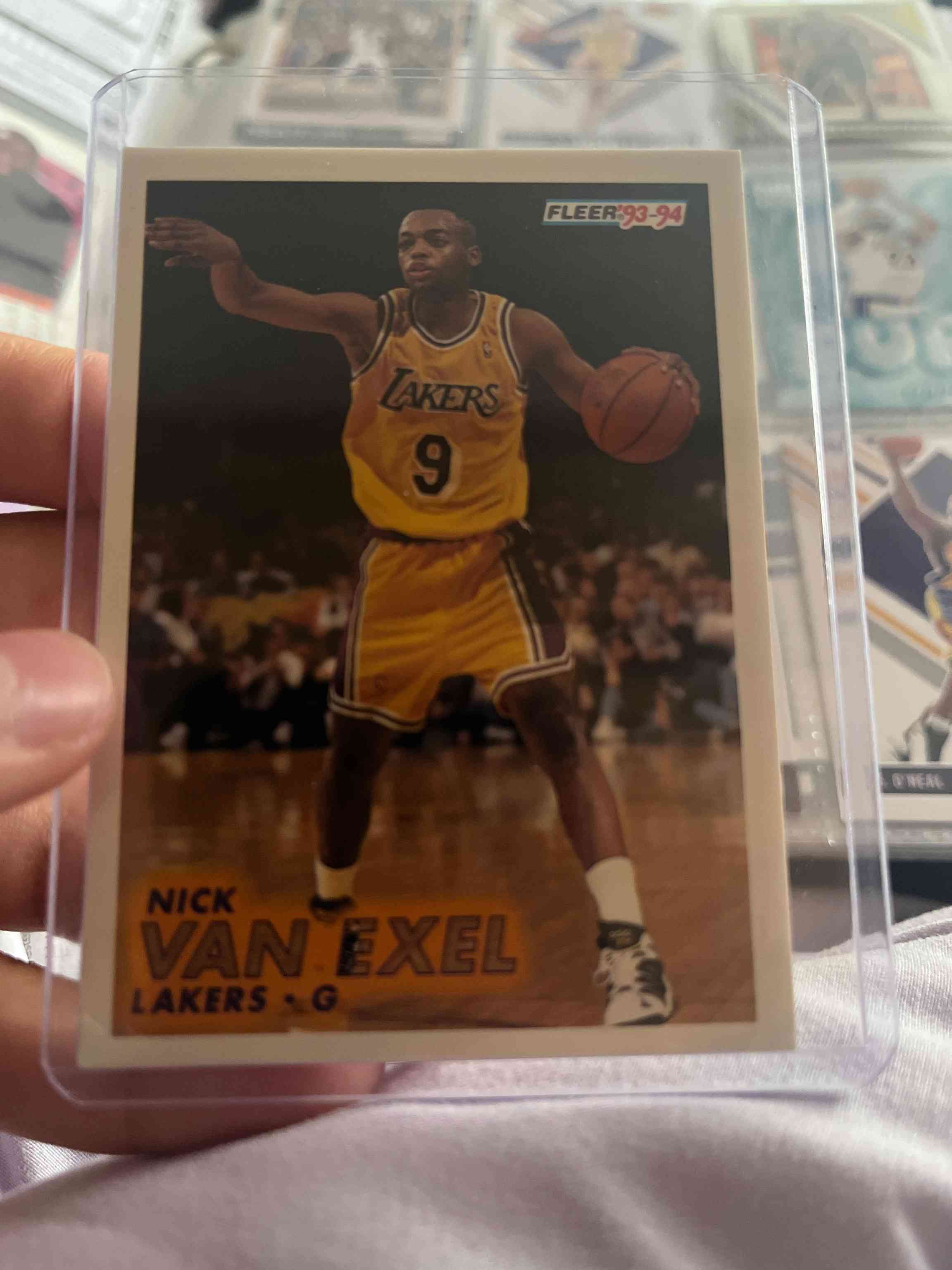 Image for 1993 fleer nick van exel 316