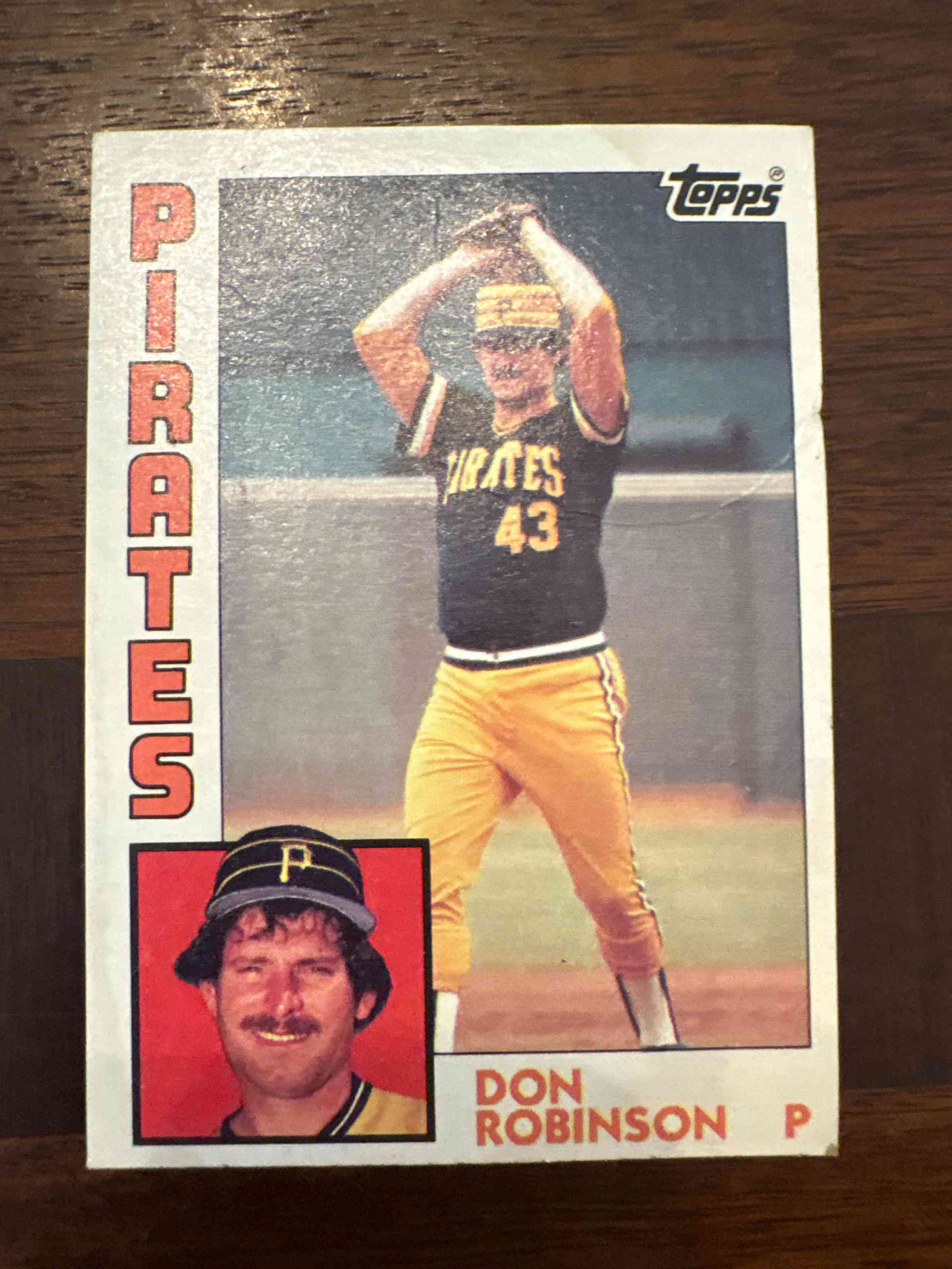 Image for 1984 Topps Nestle Base Don Robinson #616