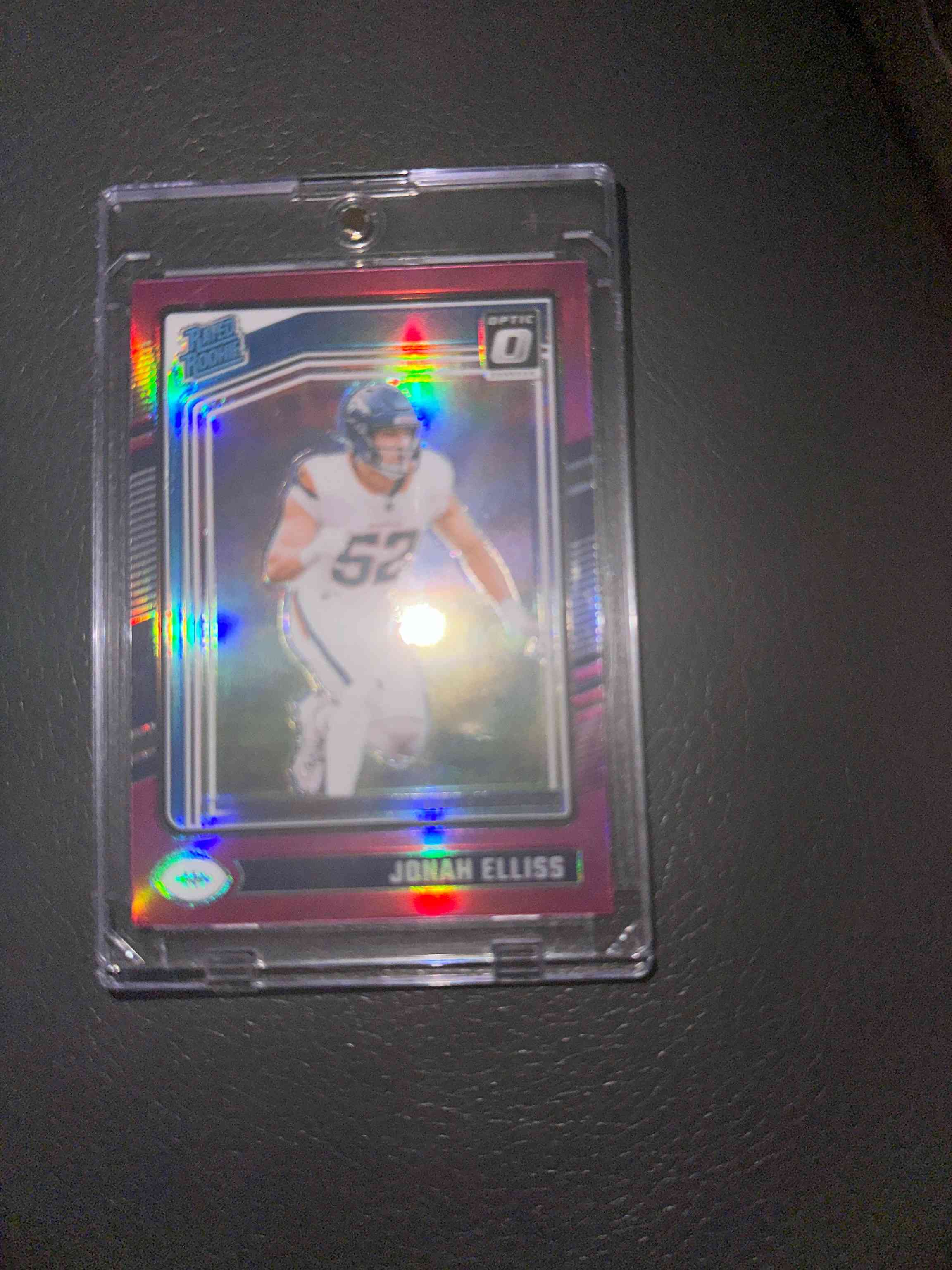 Image for 2024 panini optic red jonah elliss #257 /125