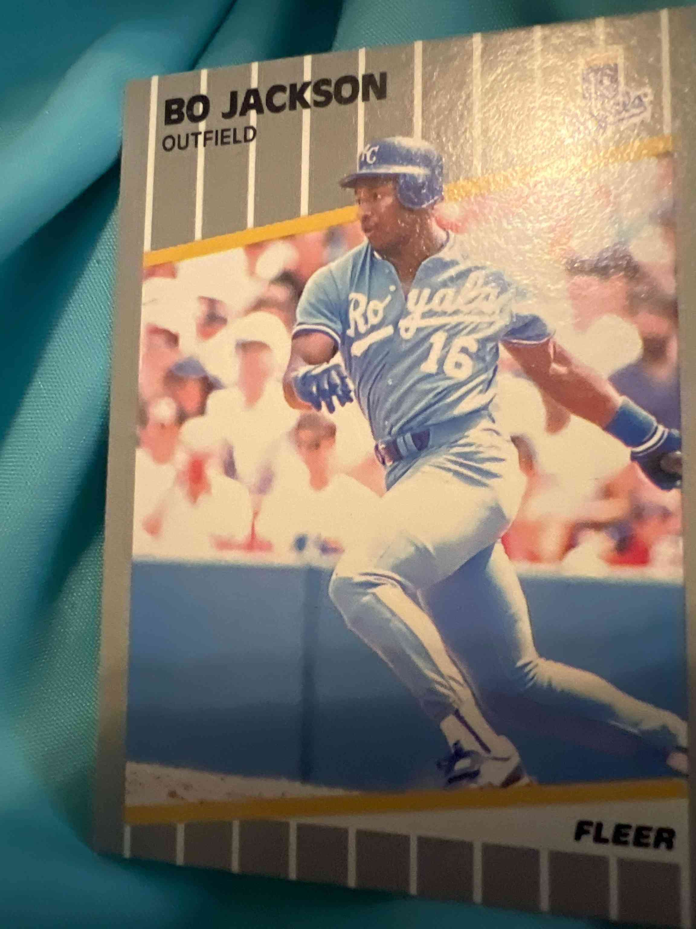 Image for psa 10 1989 fleer bo jackson {flawless qr slab} kansas city royals 🔥