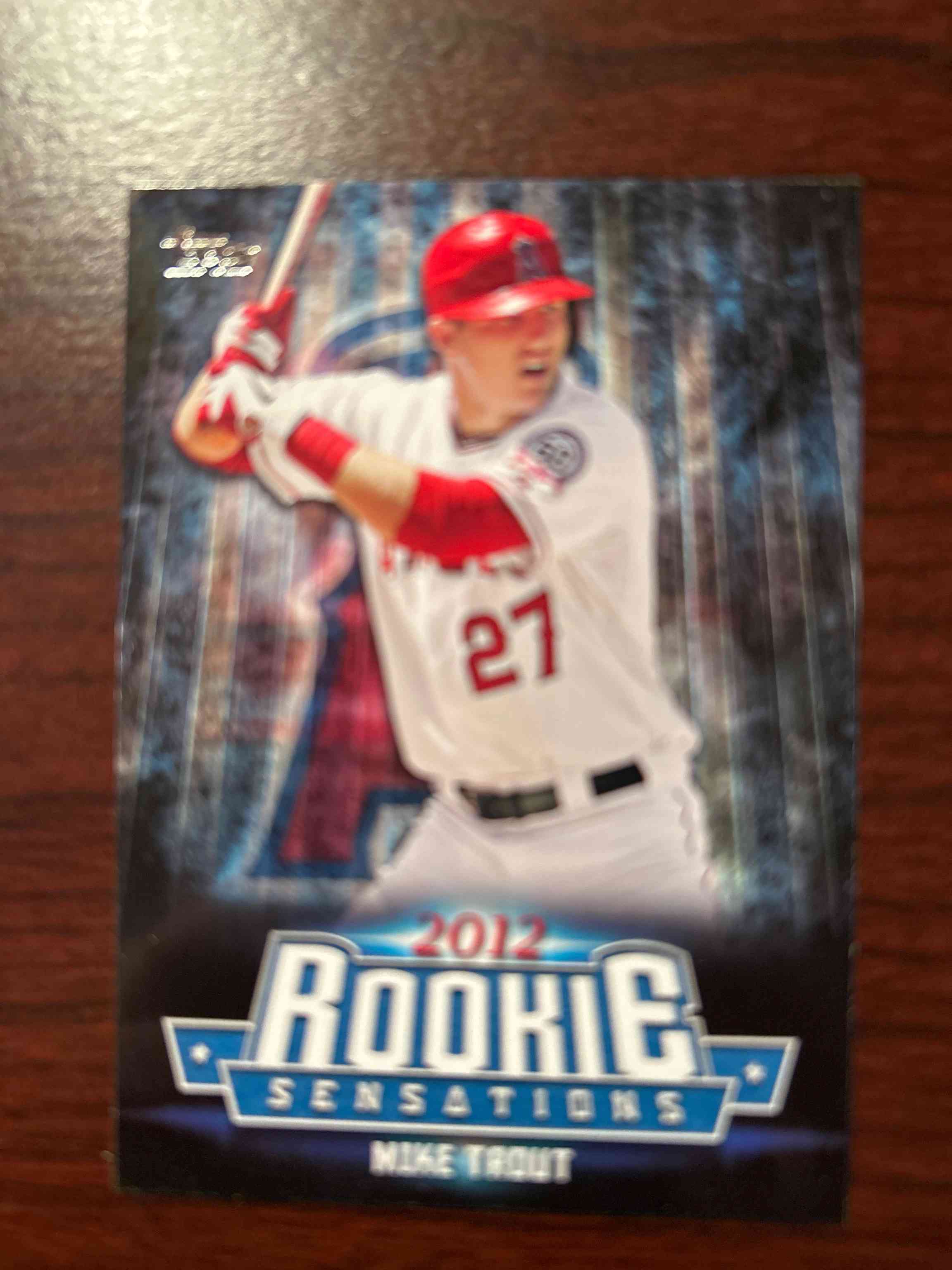 Image for 2015 Topps Update Rookie Sensations Mike Trout #RS-3