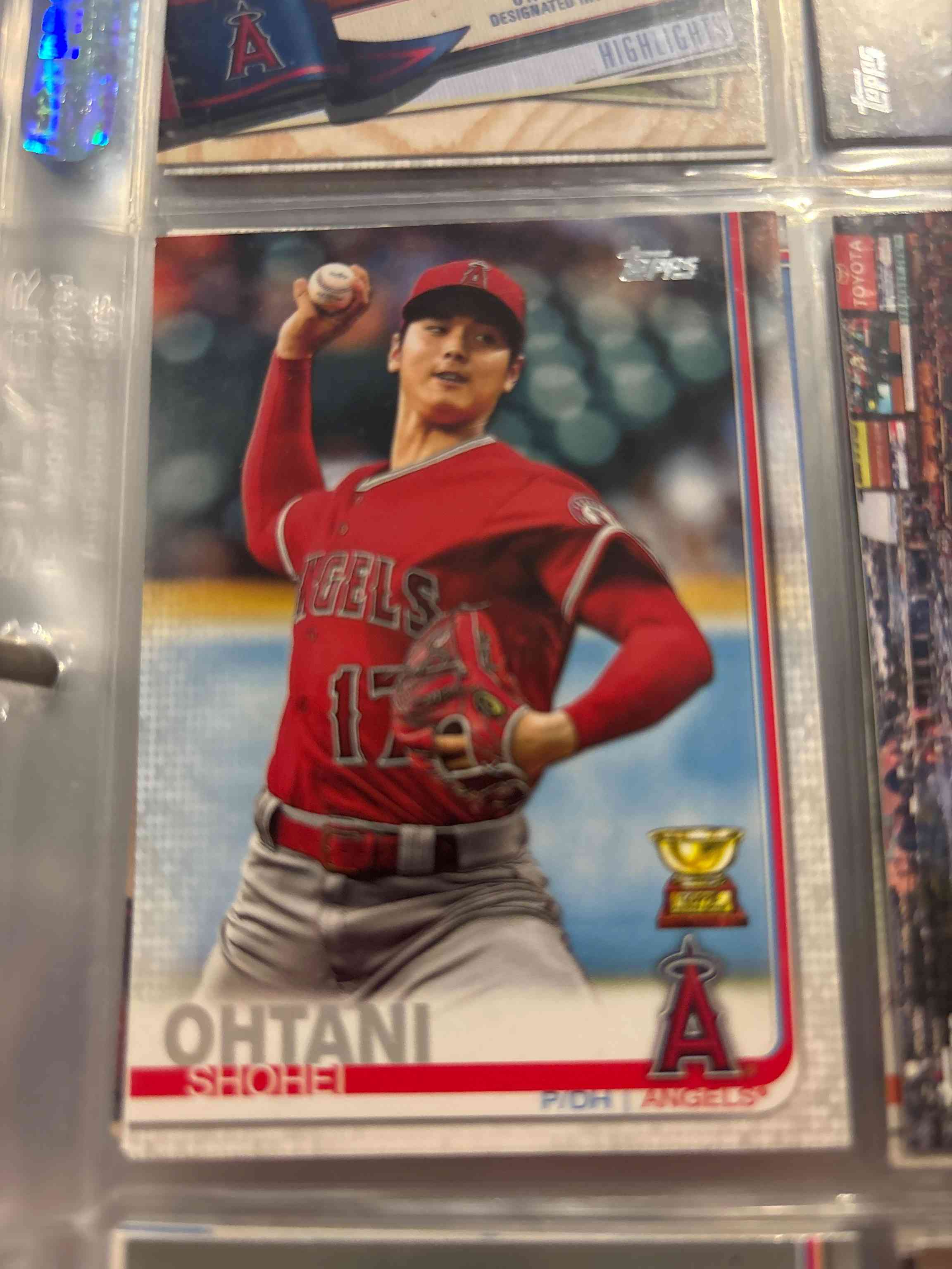 Image for 2019 topps series 2 shohei ohtani #600 - angels