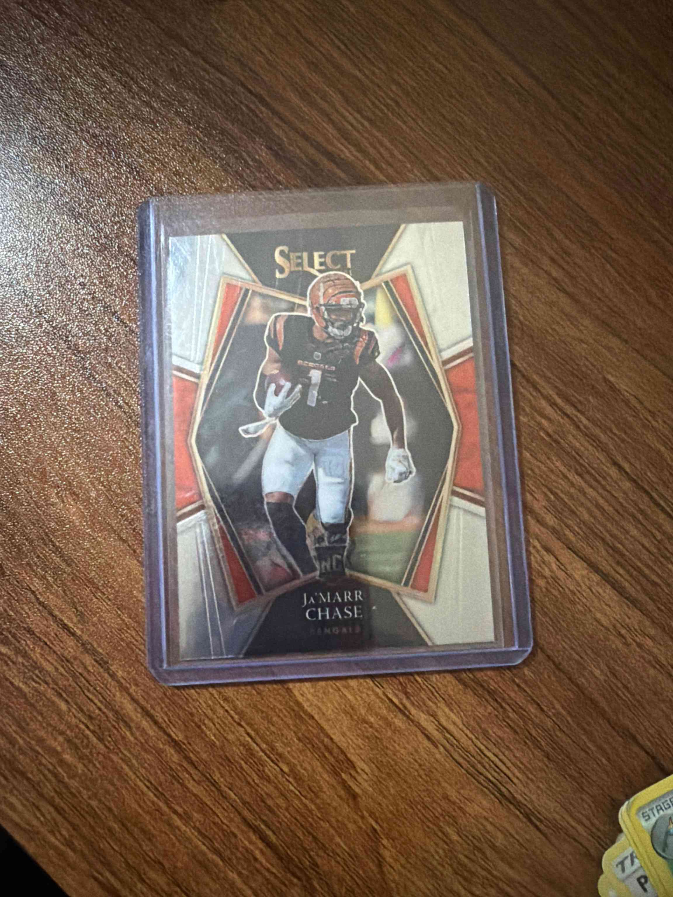 Image for 2021 panini select football ja'marr chase rc
