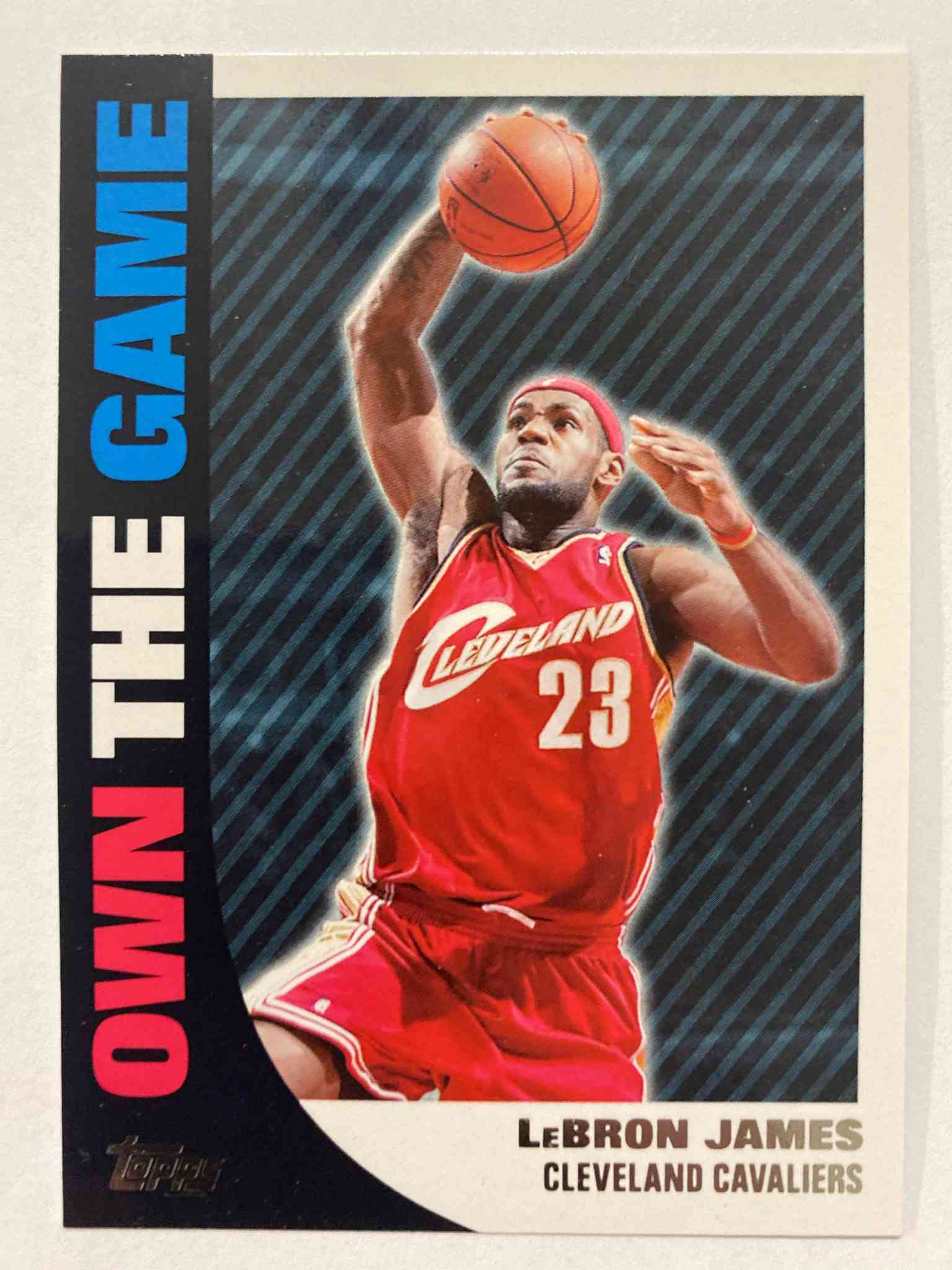 Image for 2008-09 Topps Own the Game LeBron James #OTG15