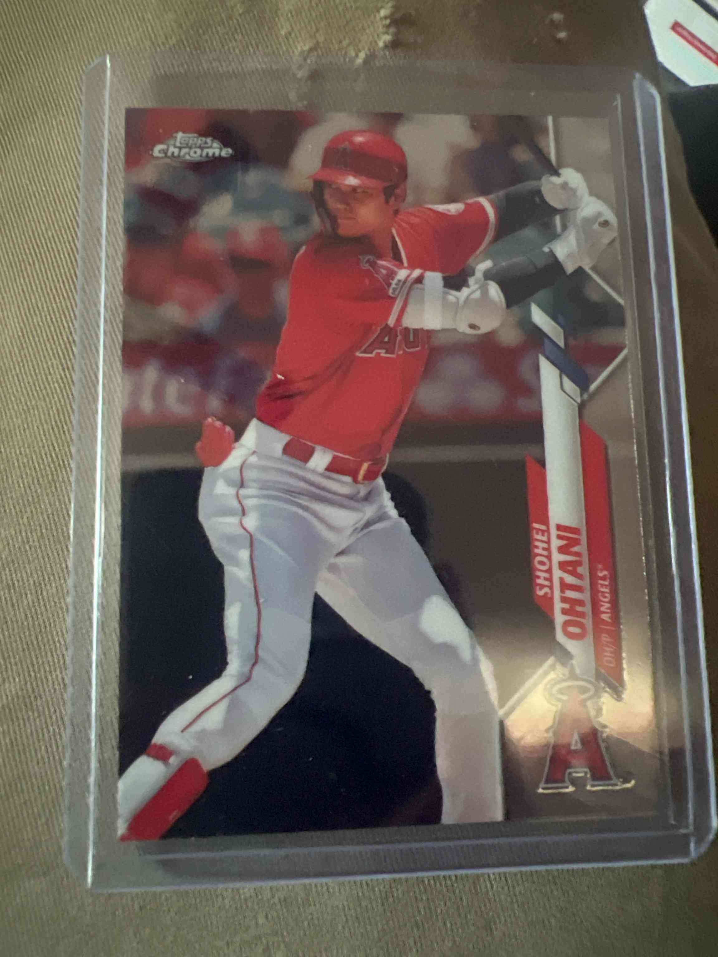 Image for 2020 topps series one shohei ohtani advanced stat /300
