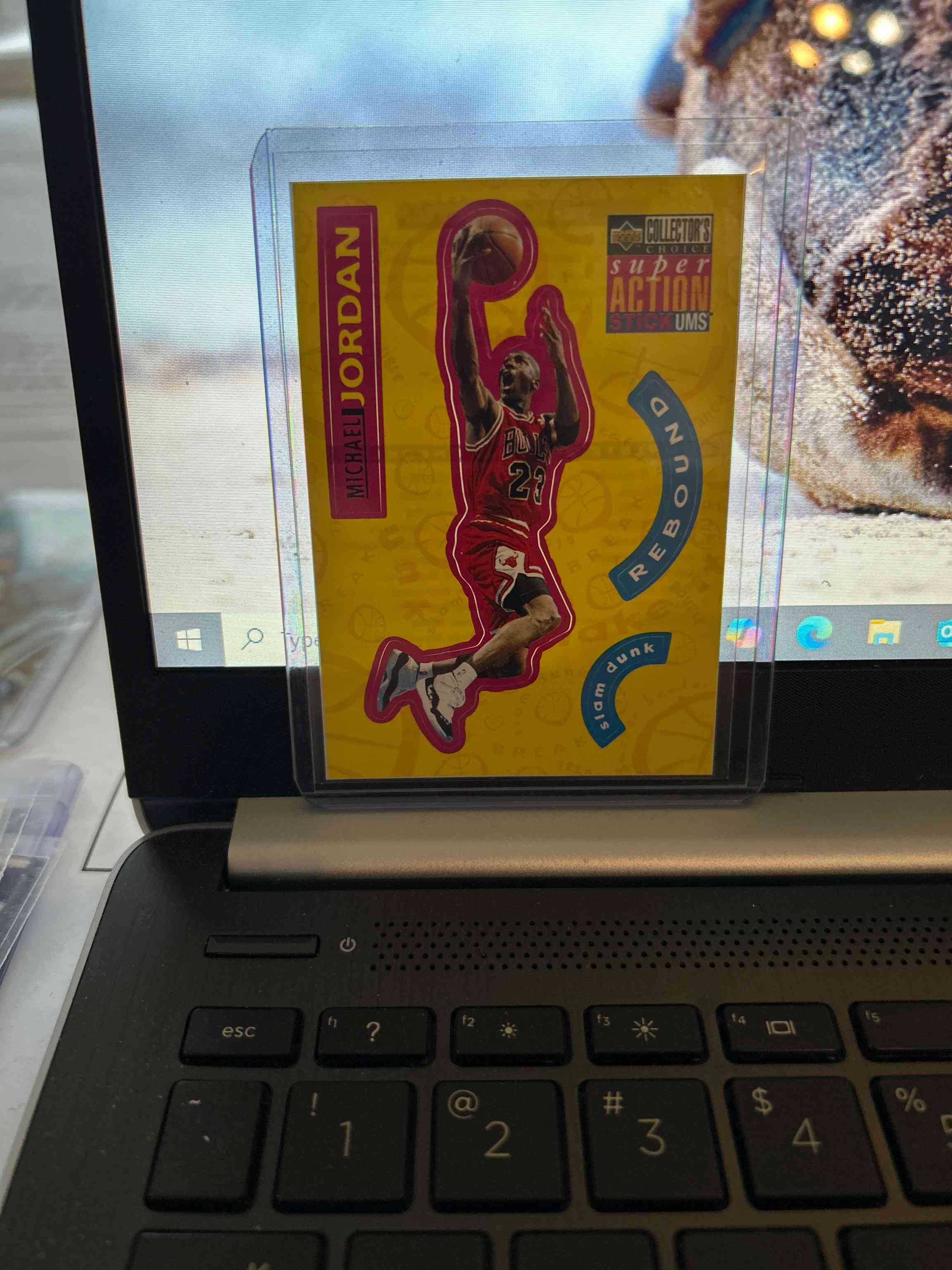 Image for 1996-97 ud collector stick-ums michael jordan #s30
