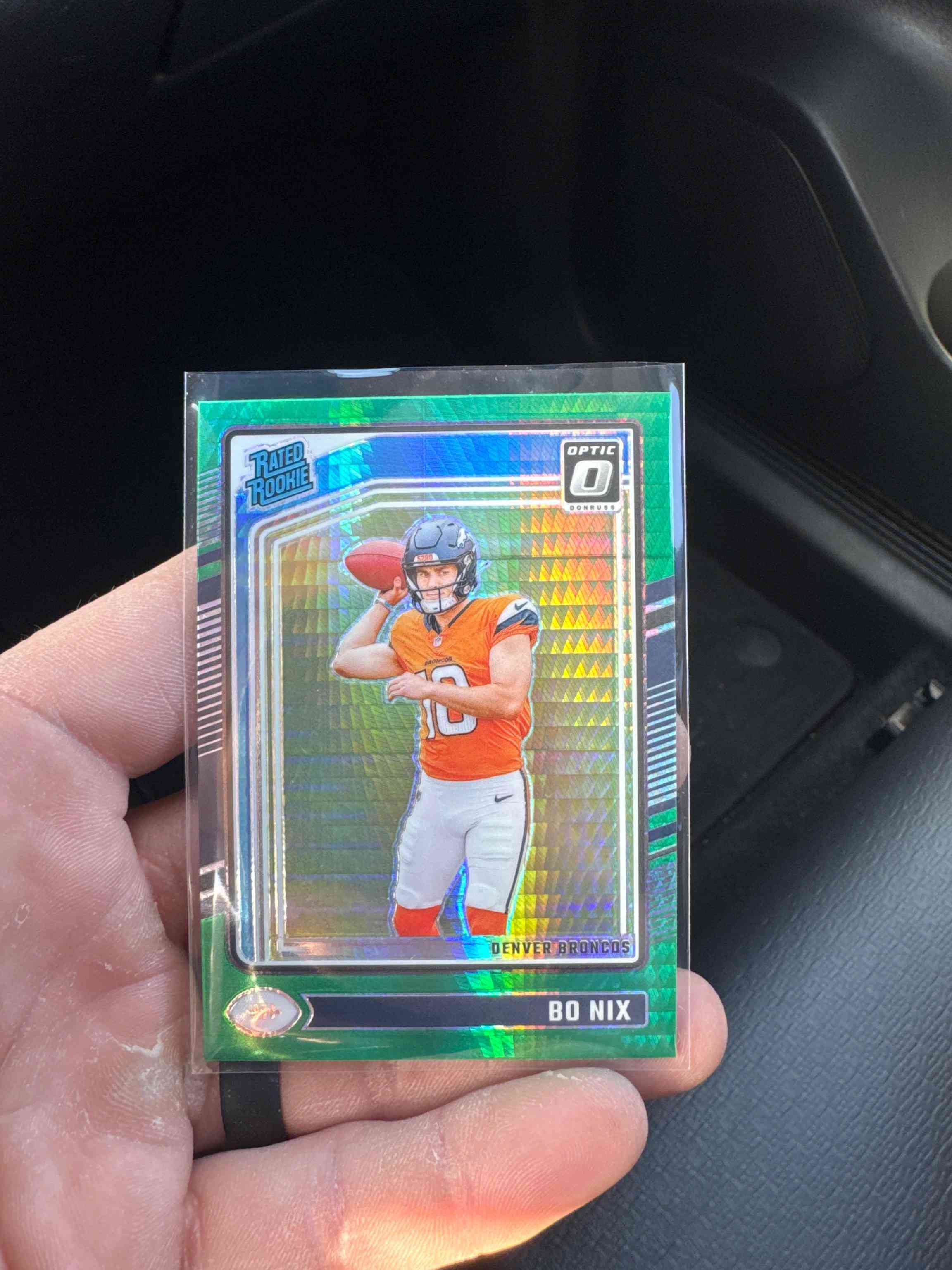 Image for 2024 panini donruss optic green bo nix p1355